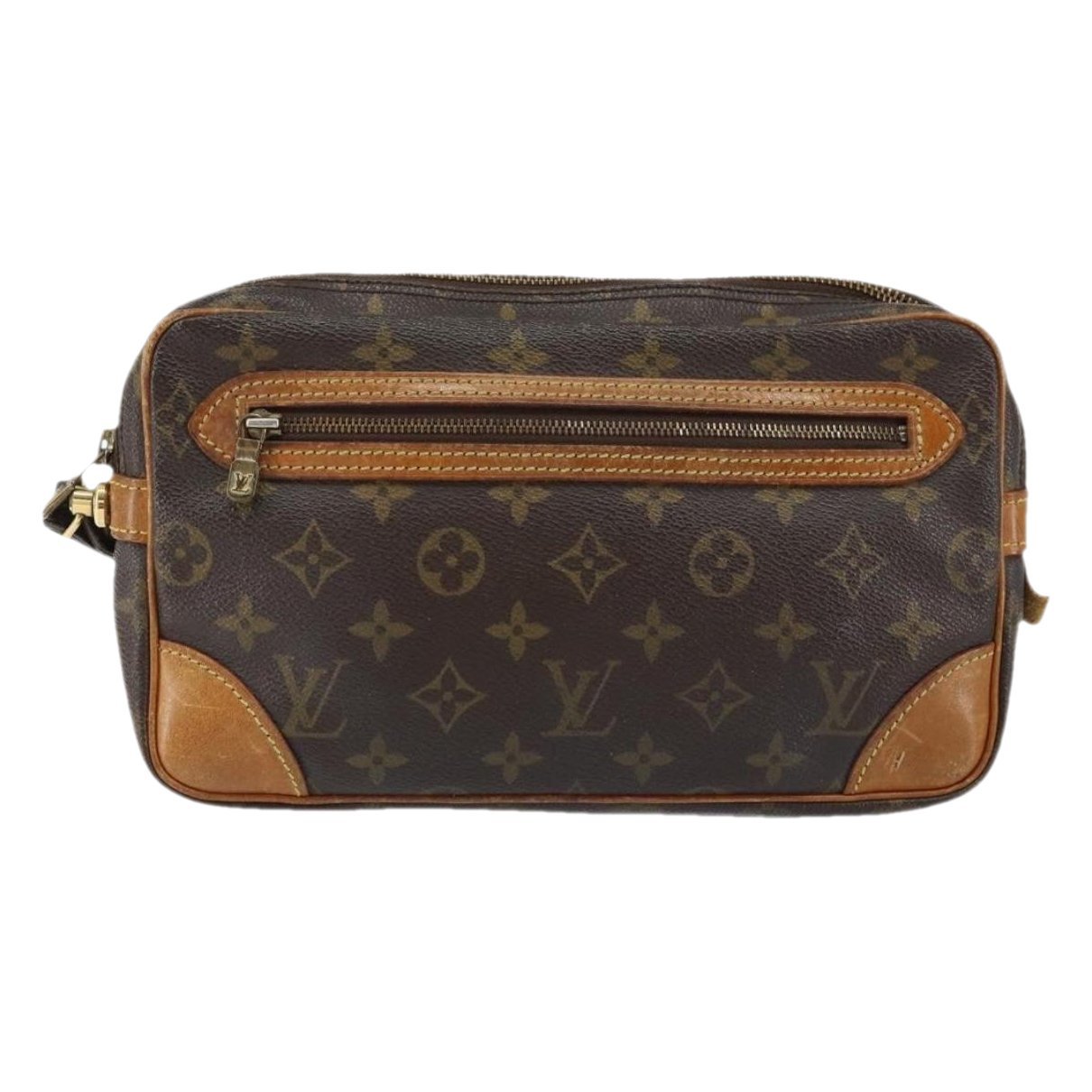 Marly Dragonne leather clutch bag