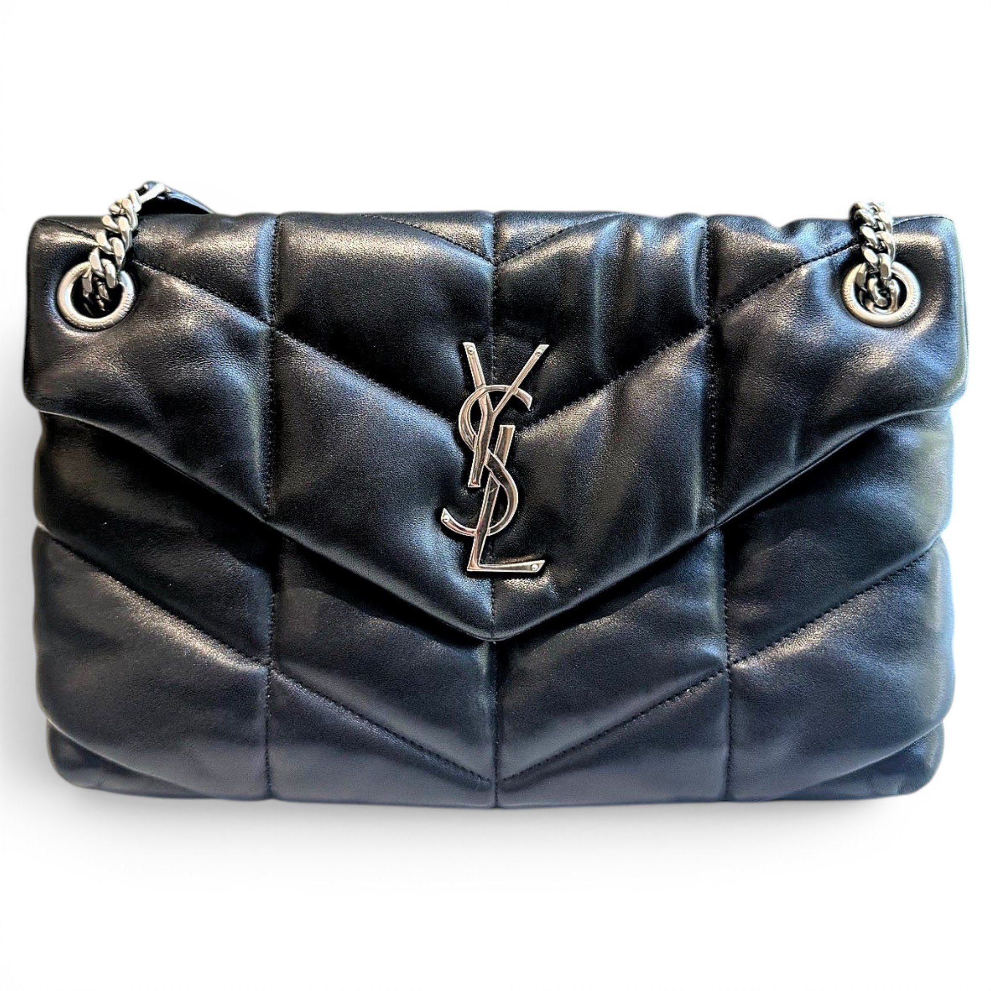 Loulou Puffer leather handbag