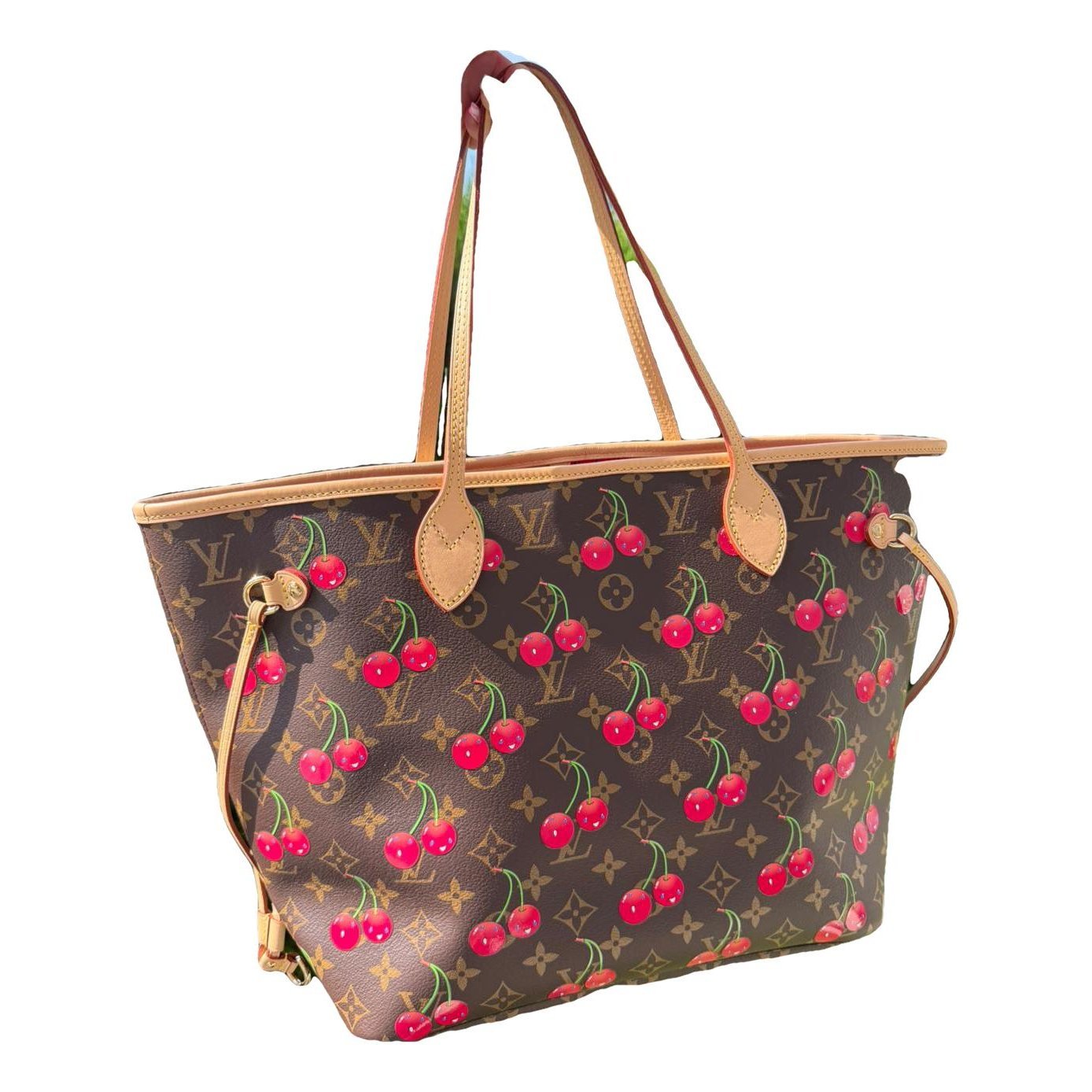 Neverfull leather tote