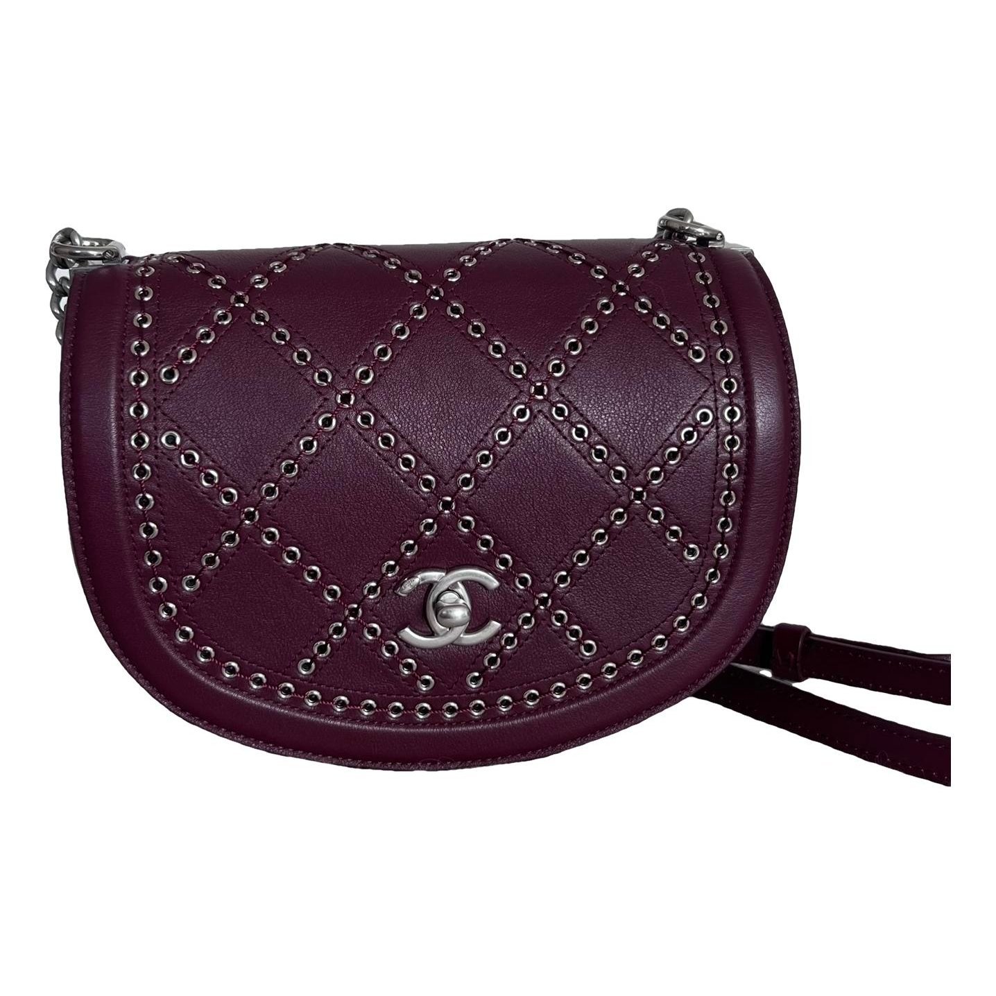 Leather crossbody bag