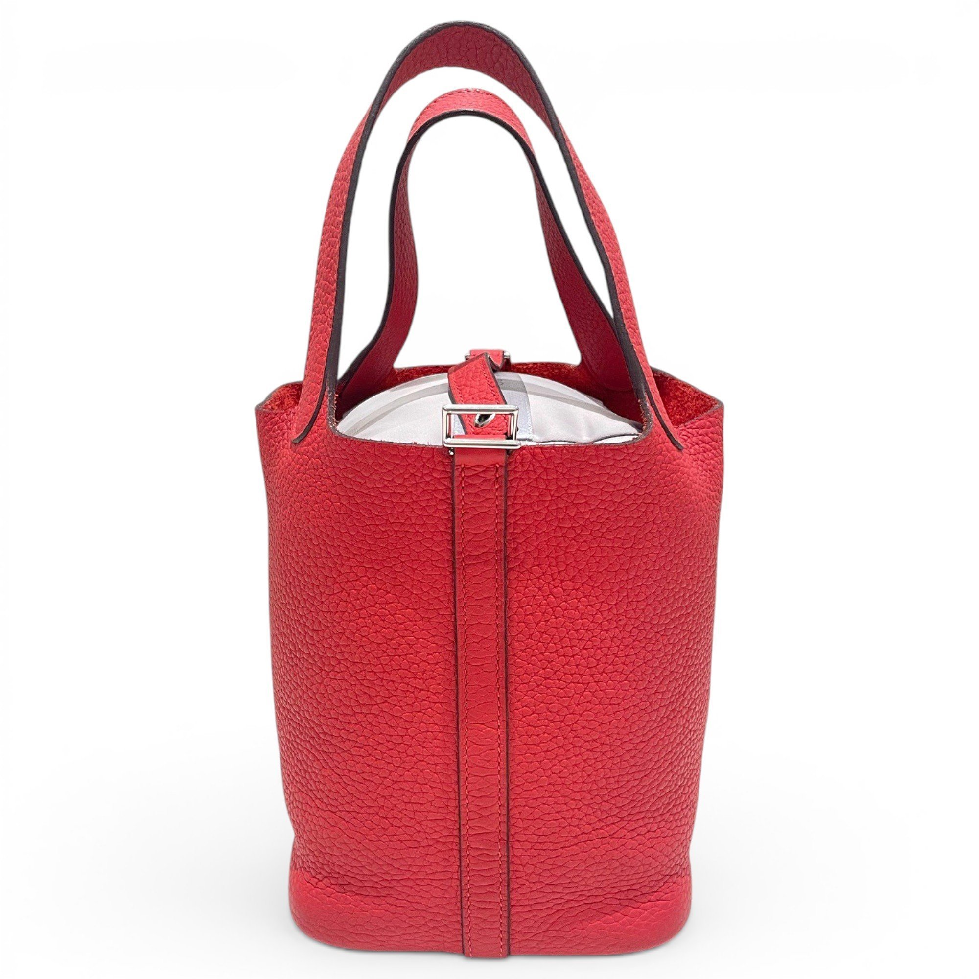 Picotin leather handbag