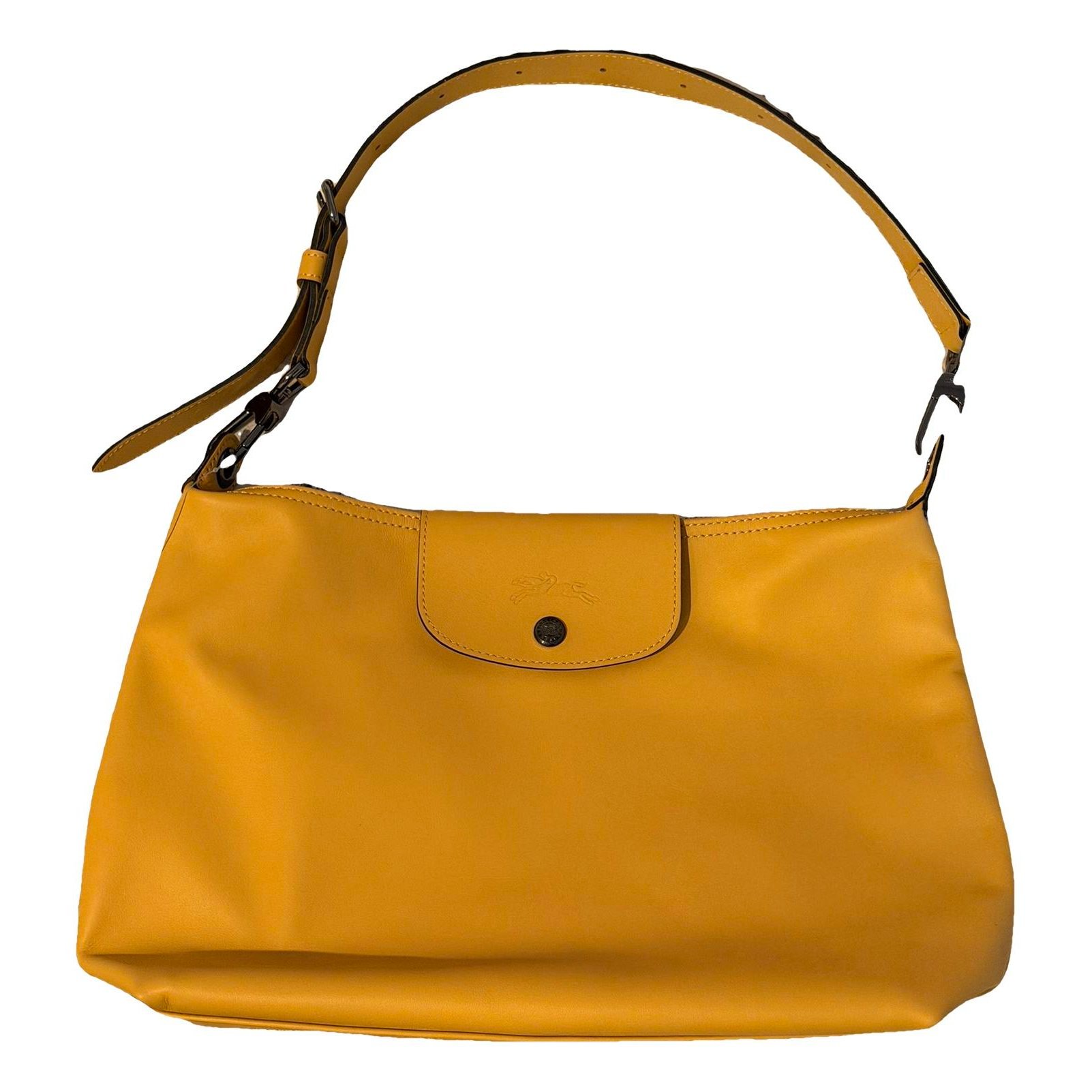Pliage leather handbag