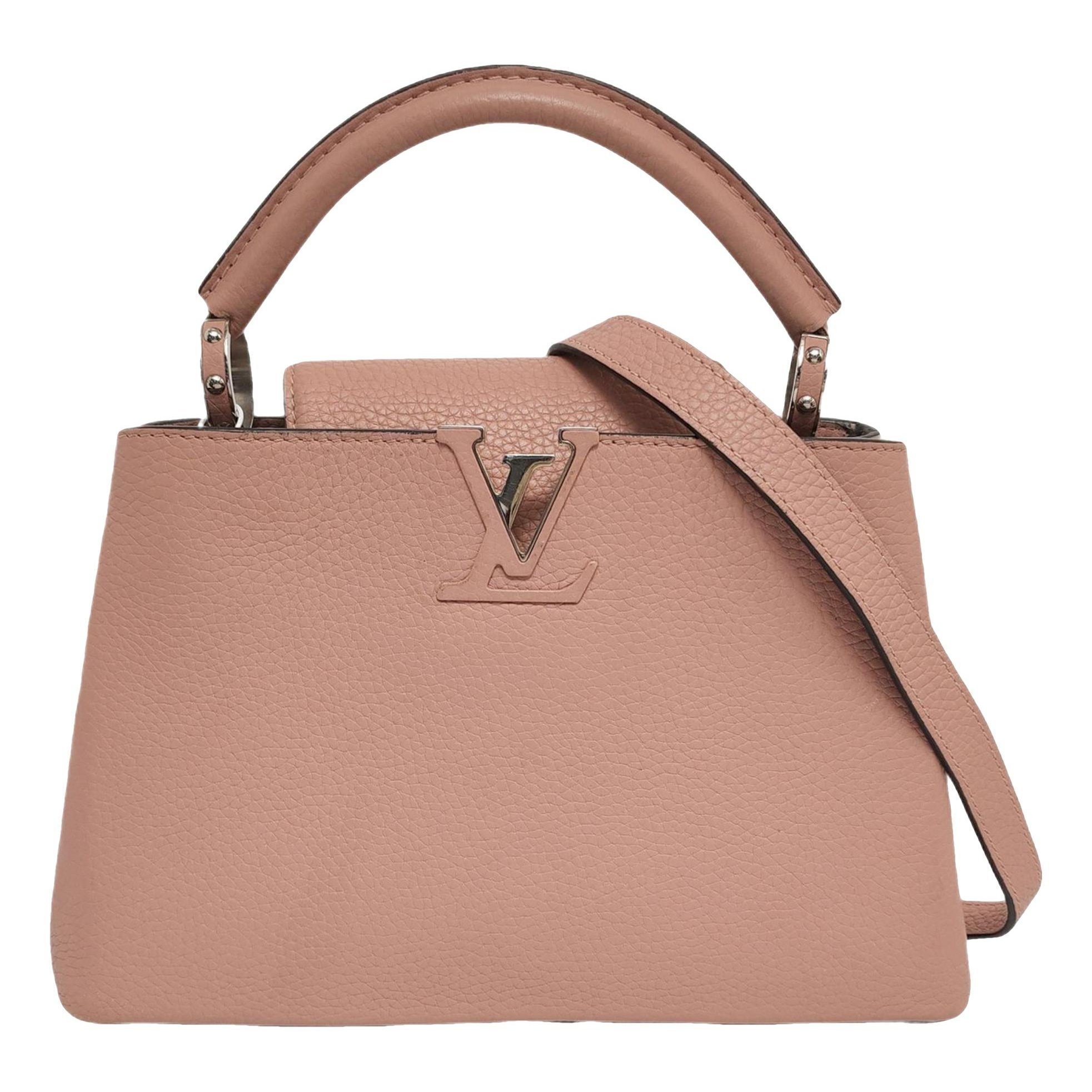 Capucines leather handbag