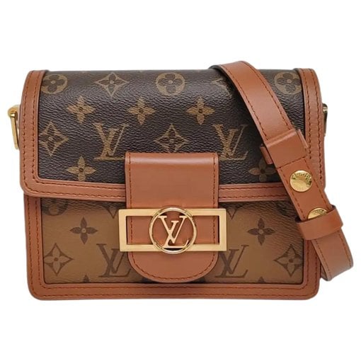 Dauphine leather mini bag