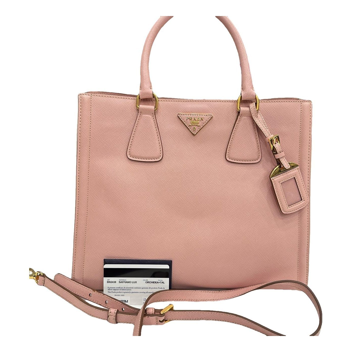 Galleria leather handbag