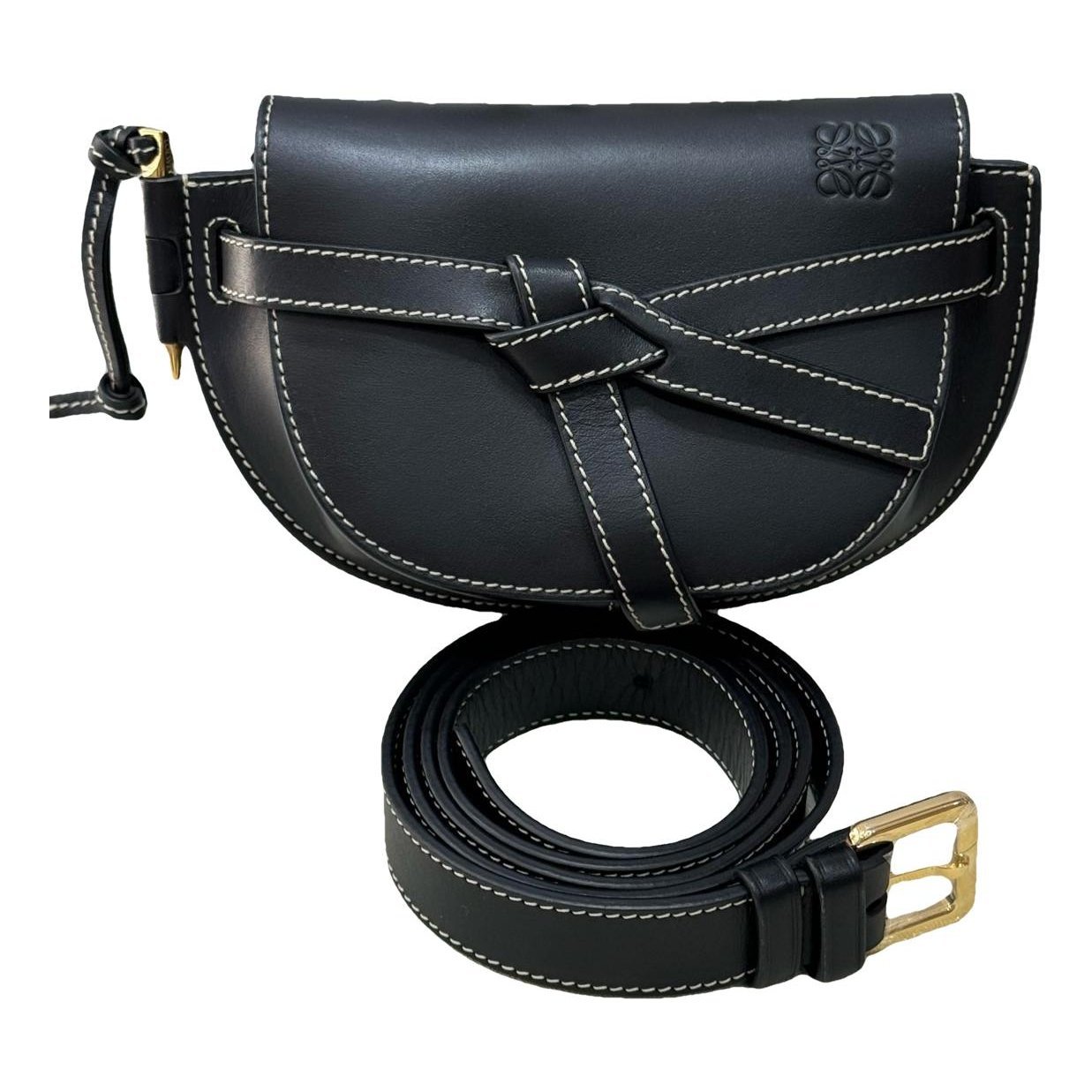 Gate leather handbag