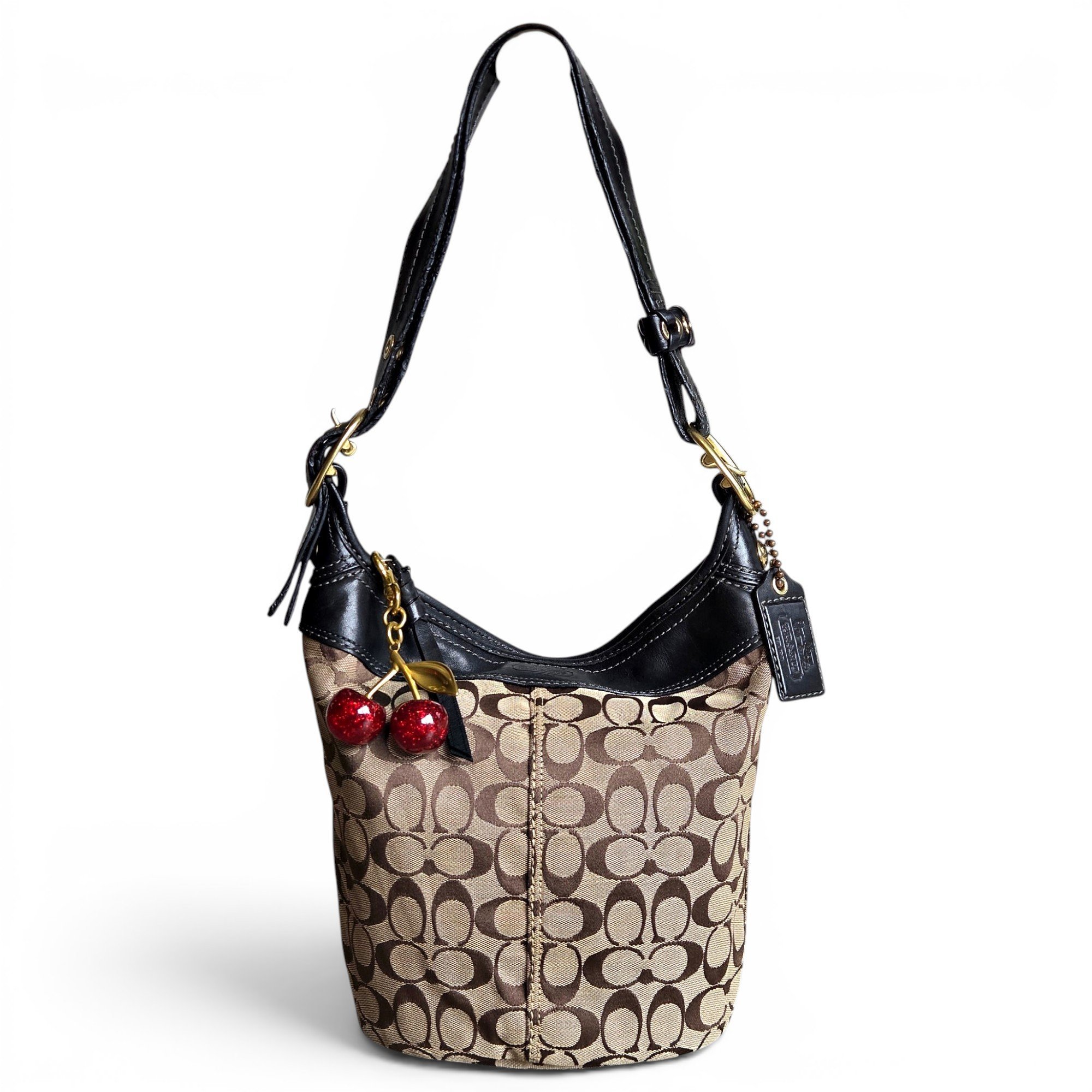Signature Sufflette cloth handbag