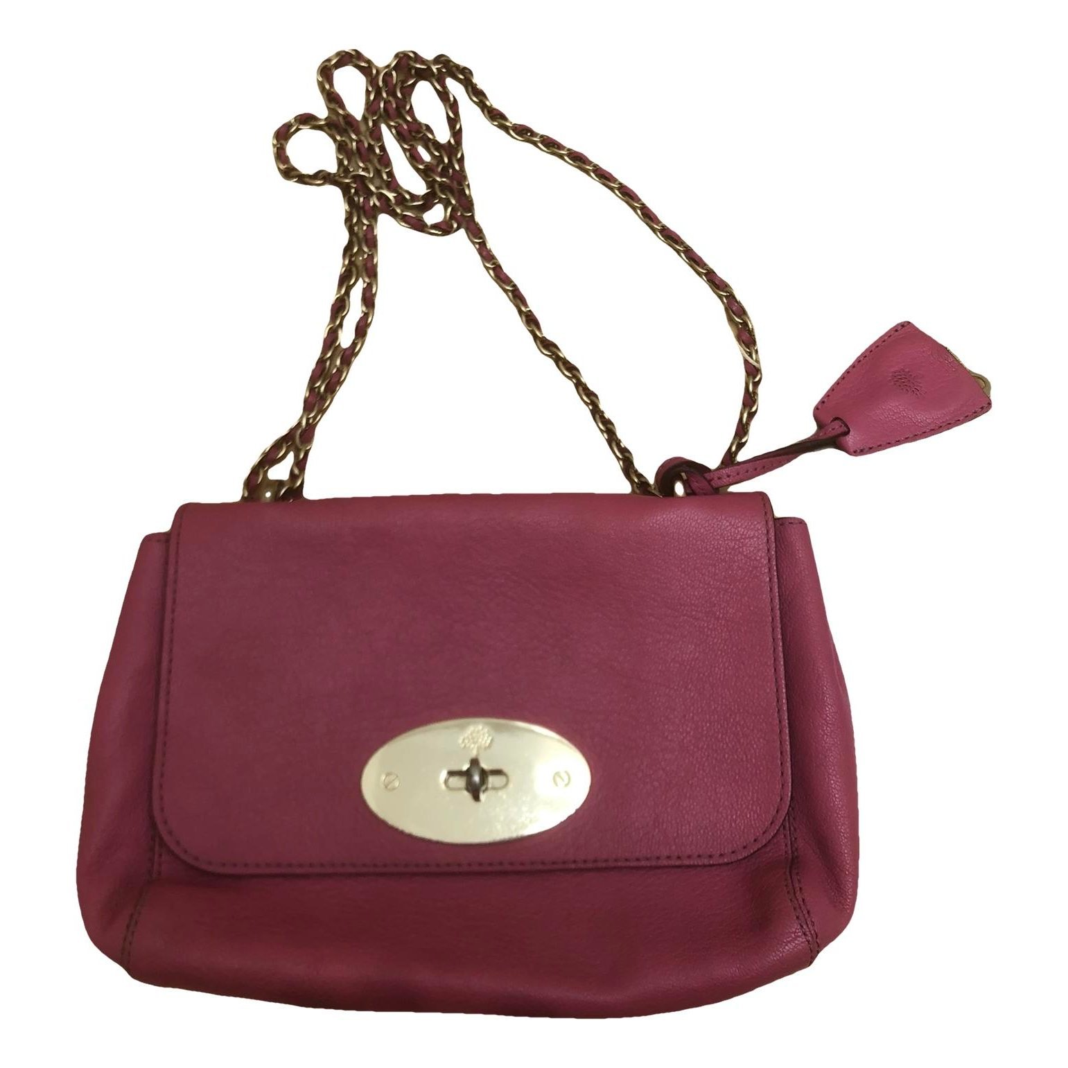 Mulberry Lily leather crossbody bag