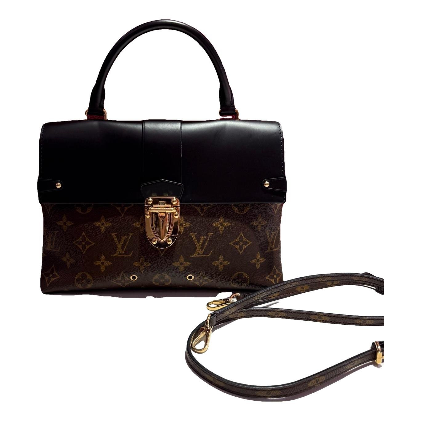 One Handle very leather handbag