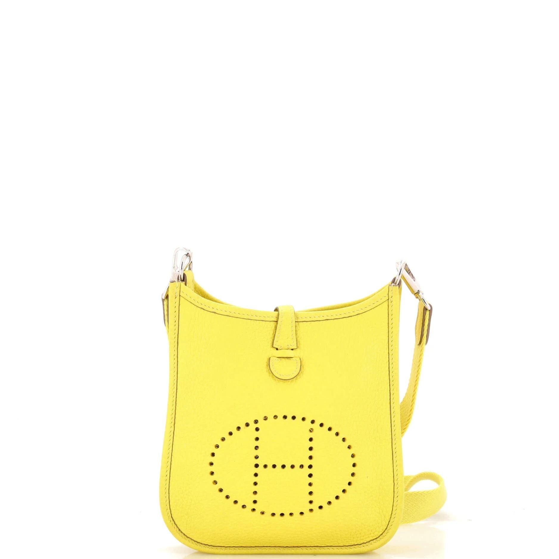 Mini Evelyne leather crossbody bag