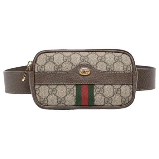Ophidia leather clutch bag