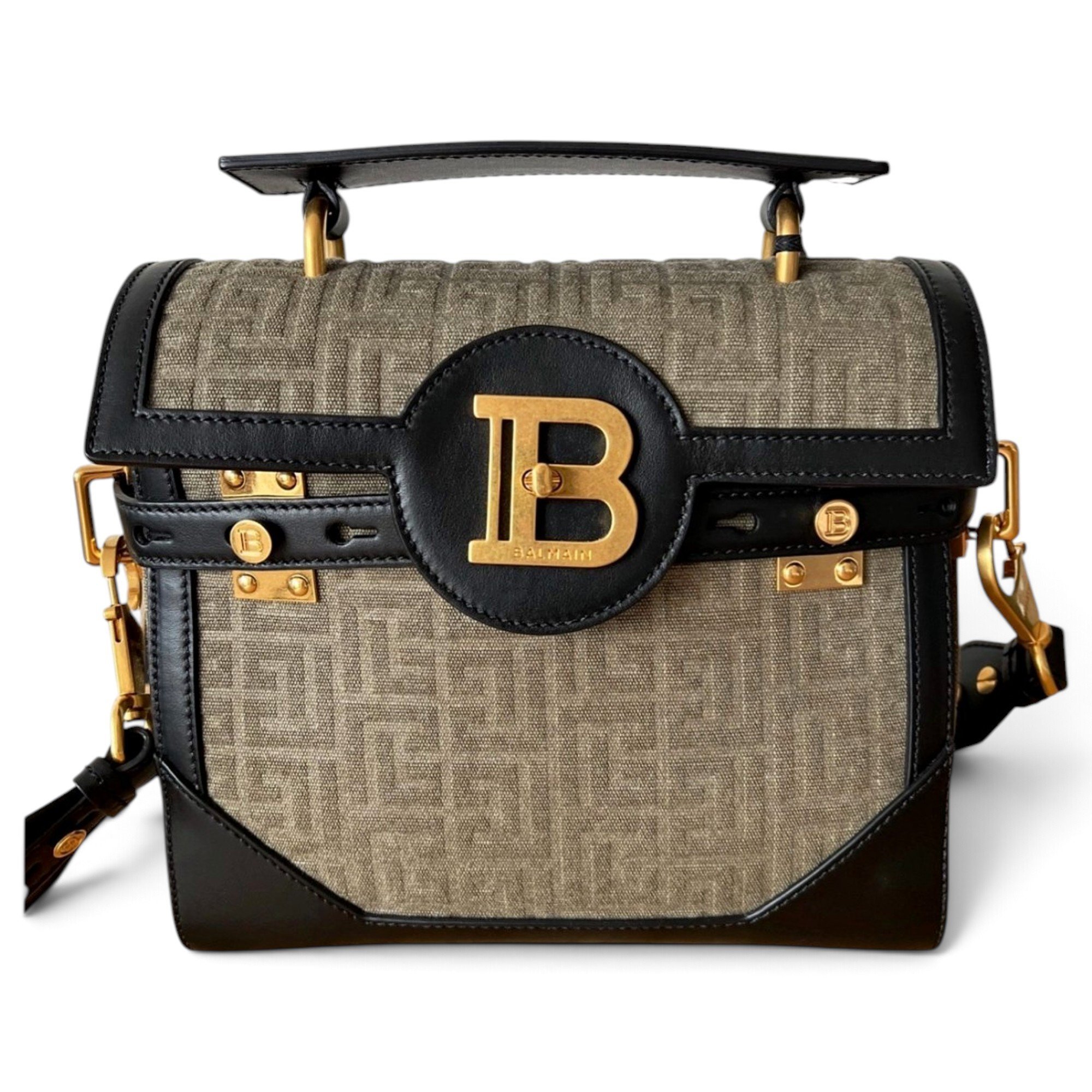 Balmain BBuzz cloth handbag