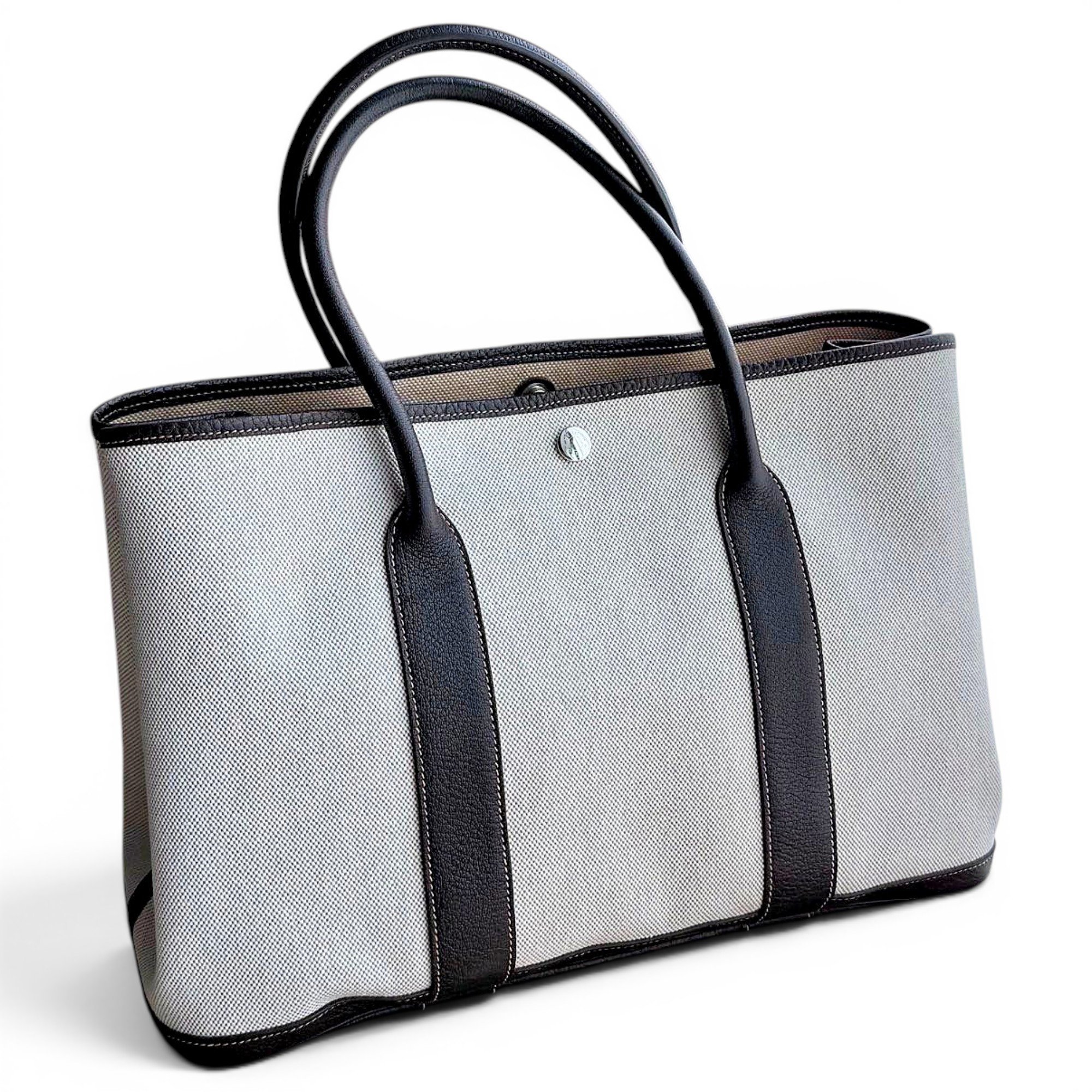 Garden Party leather handbag
