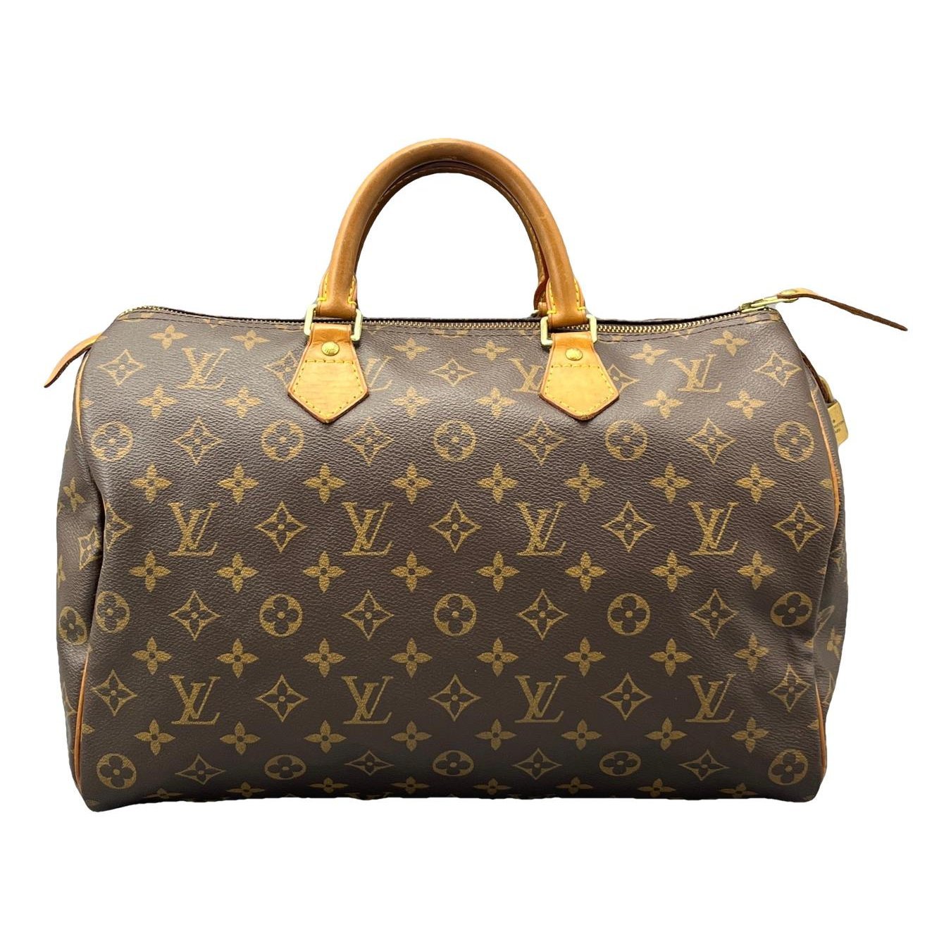 Speedy leather handbag