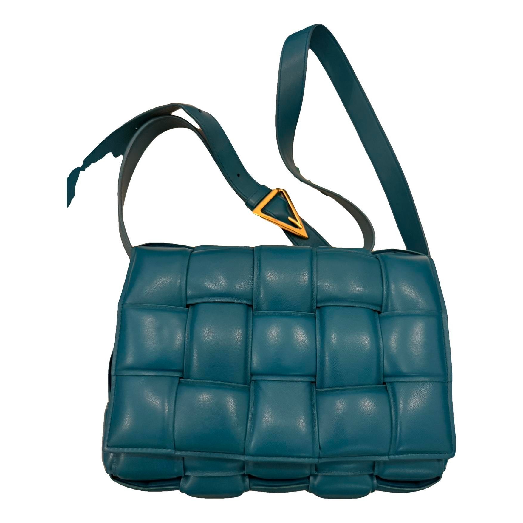 Cassette Padded leather crossbody bag