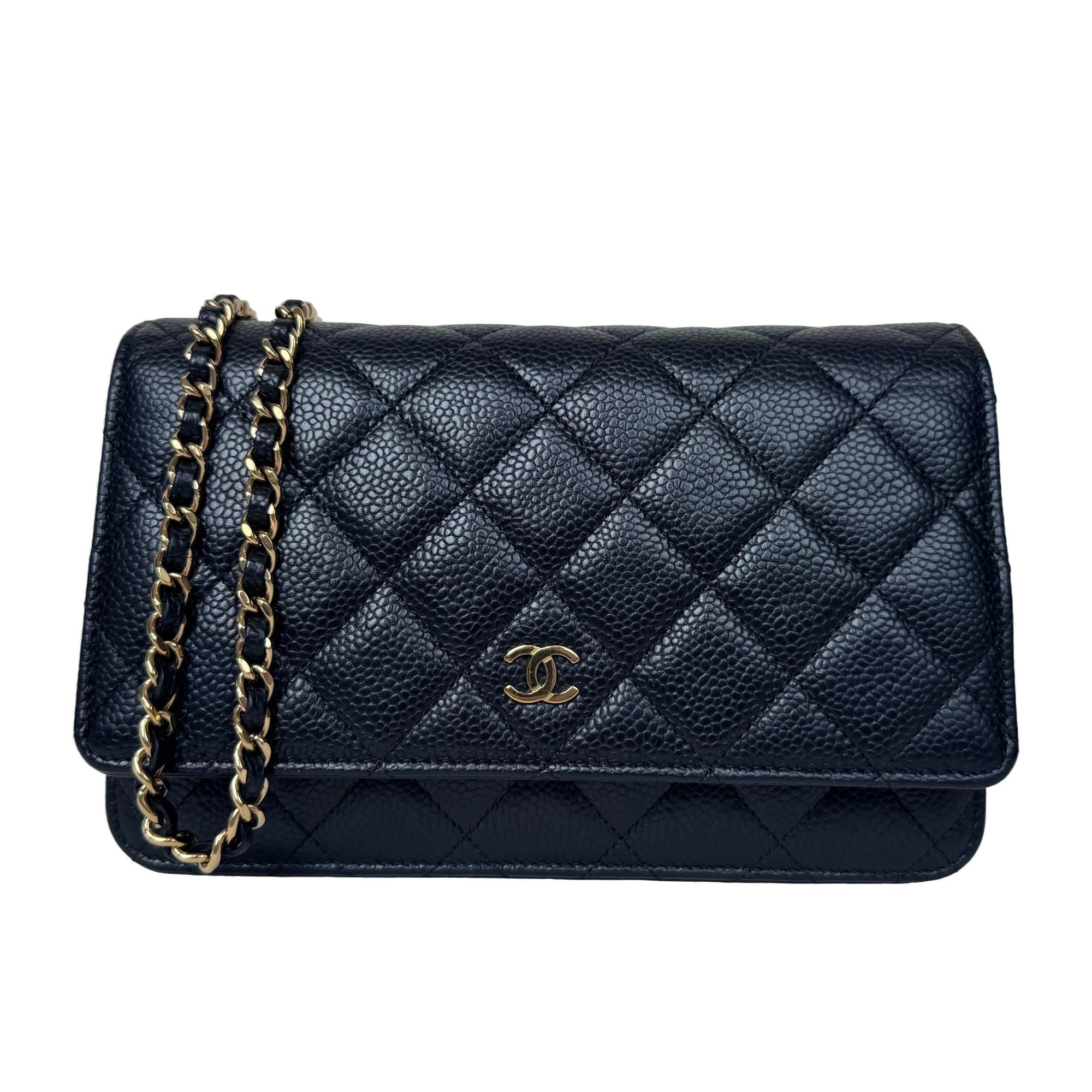 Wallet On Chain Timeless/Classique leather bag