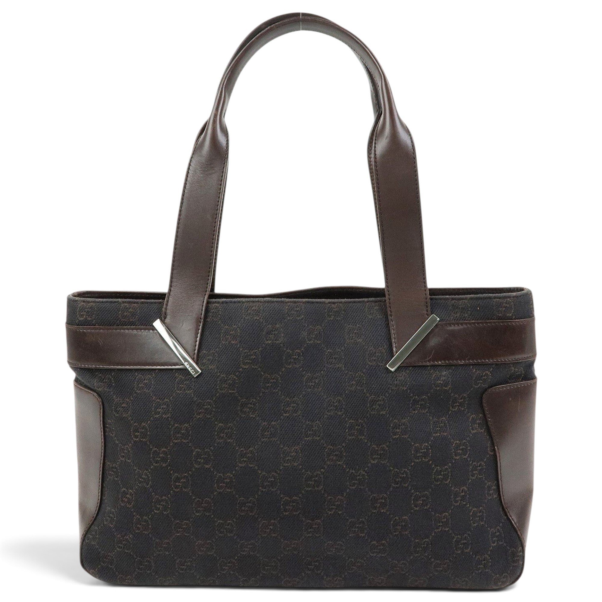 Leather tote