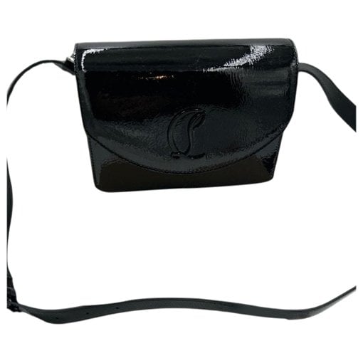Patent leather crossbody bag