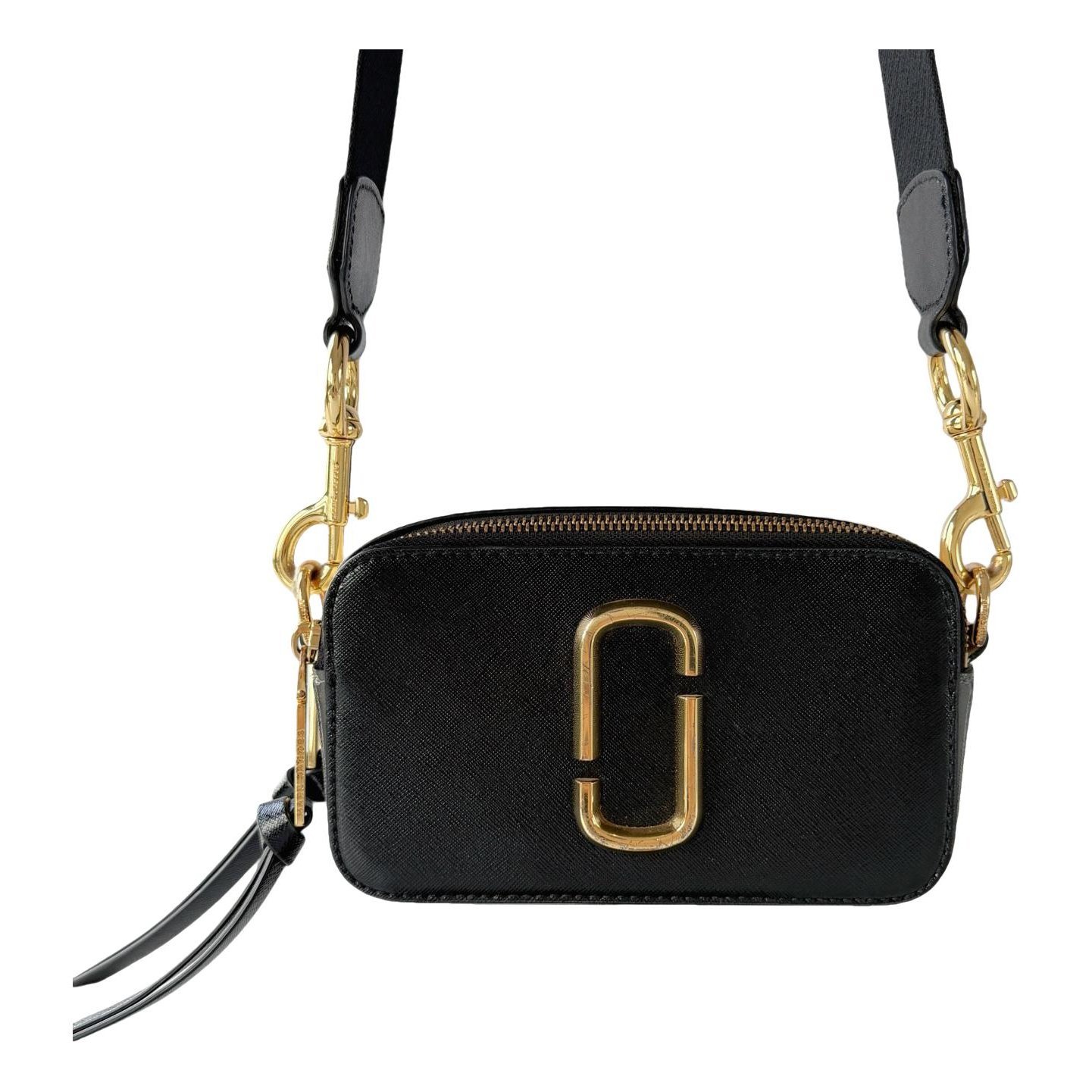 Snapshot leather crossbody bag