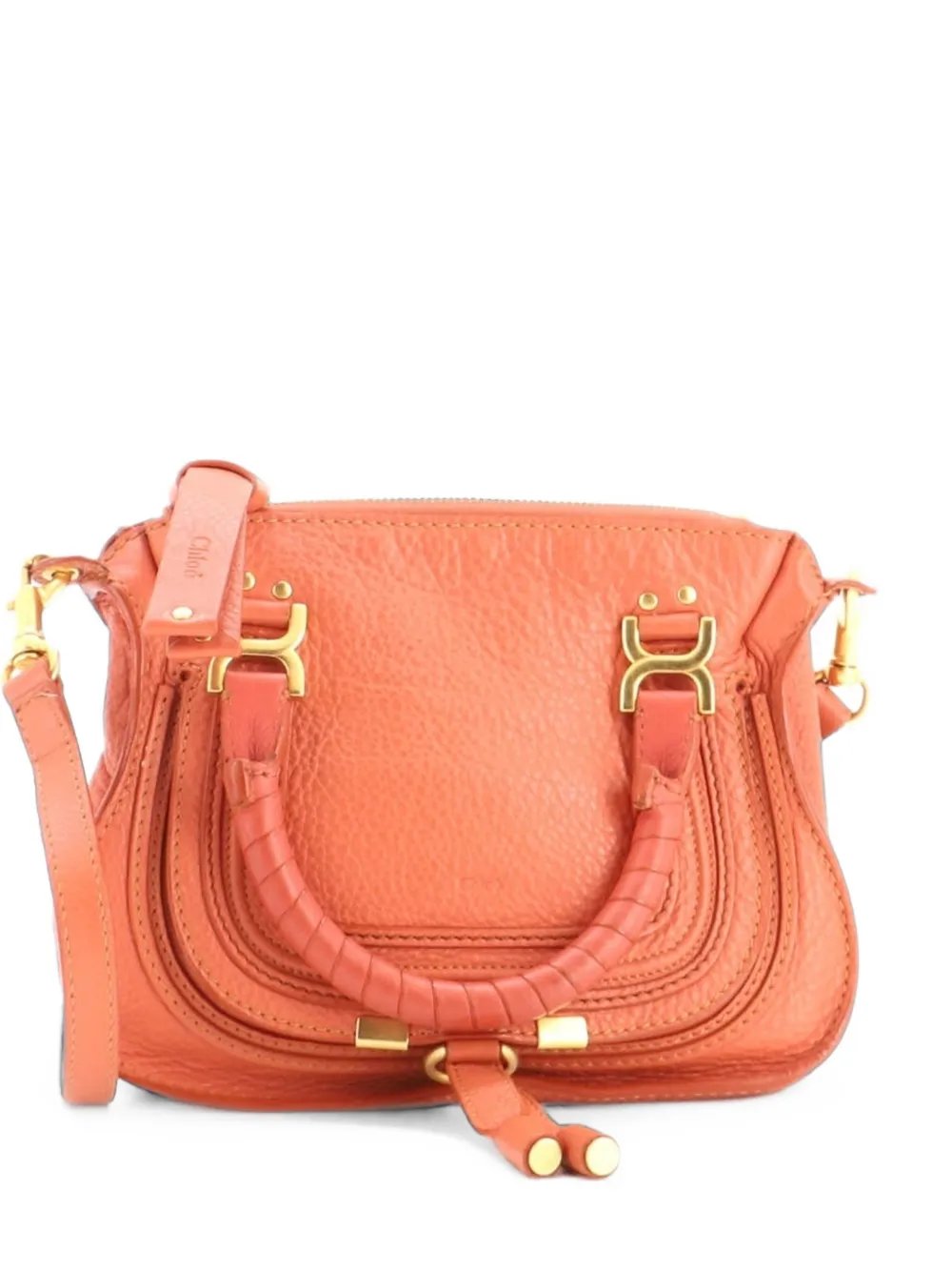 Marcie Satchel Leather Baby crossbody bag