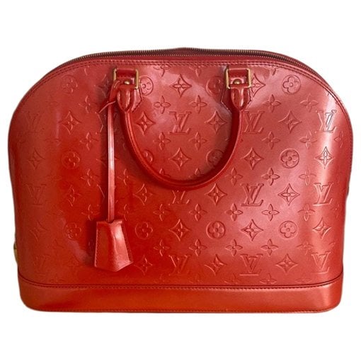 Alma patent leather satchel