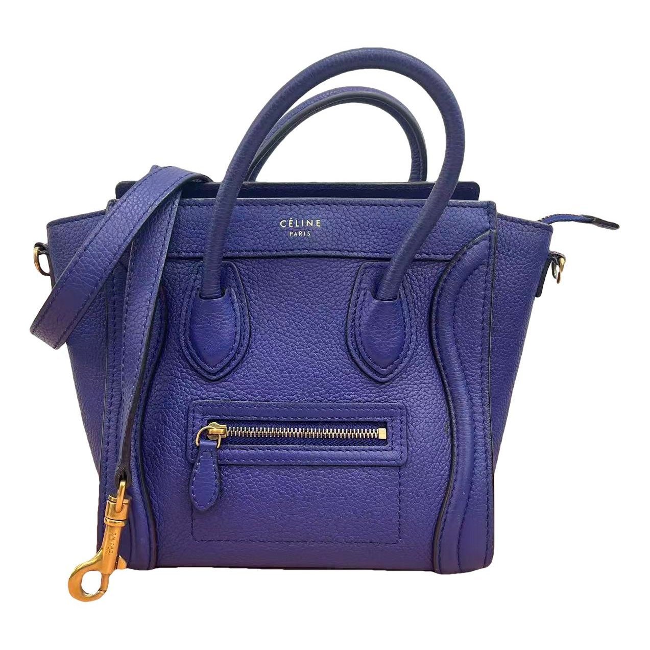 Luggage leather handbag