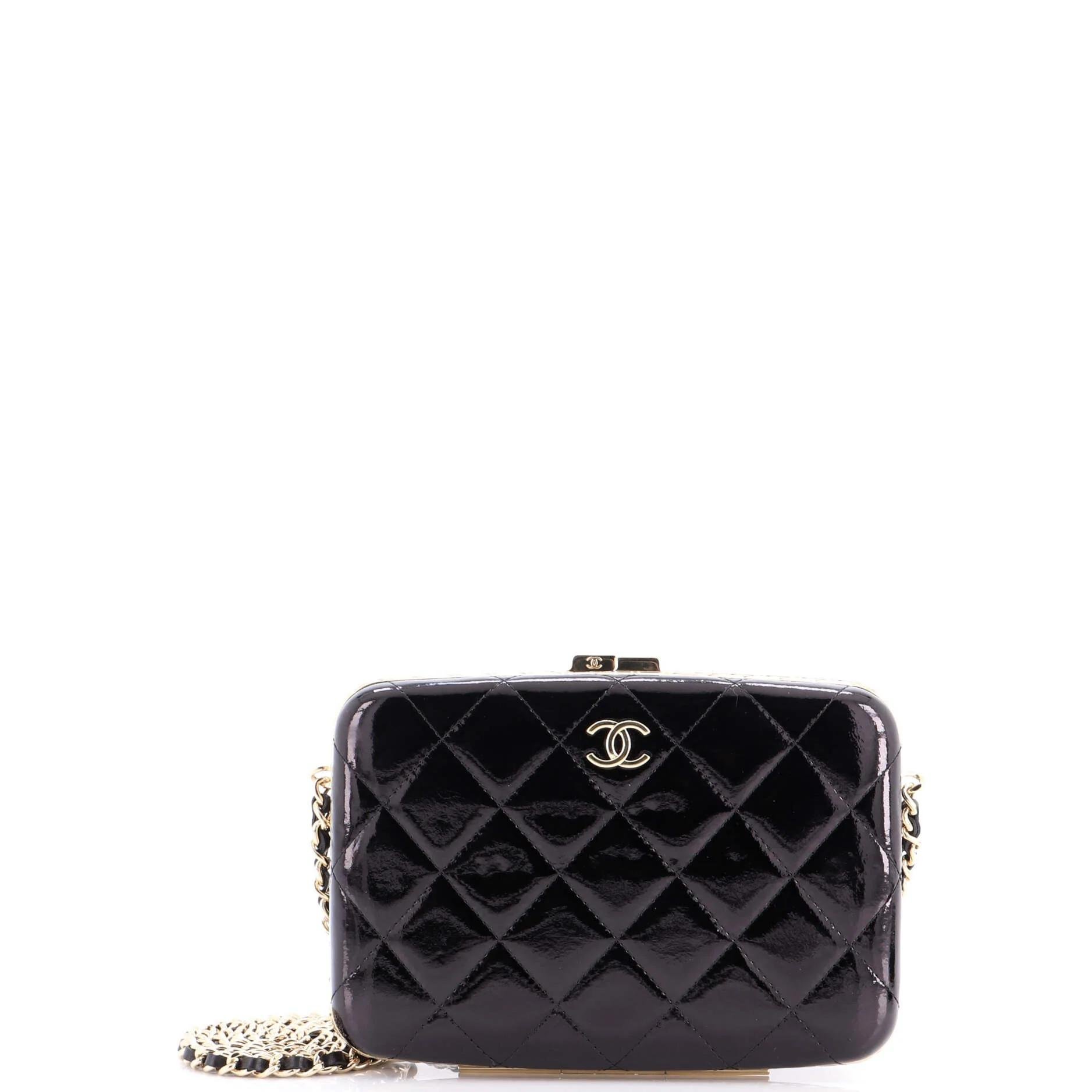 Chanel Patent leather clutch bag