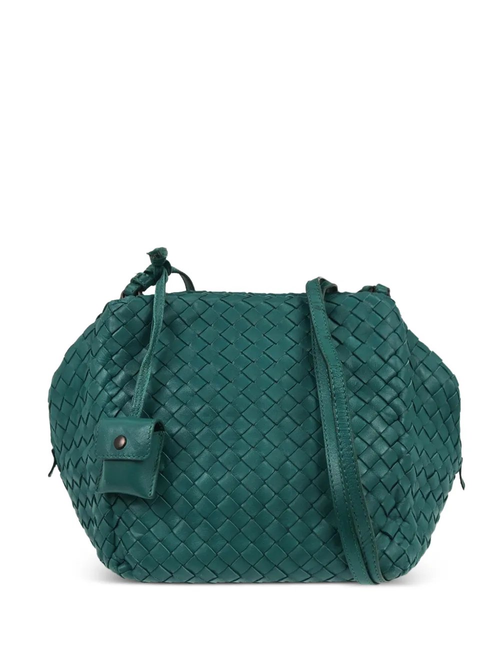 2010 Intrecciato leather shoulder bag
