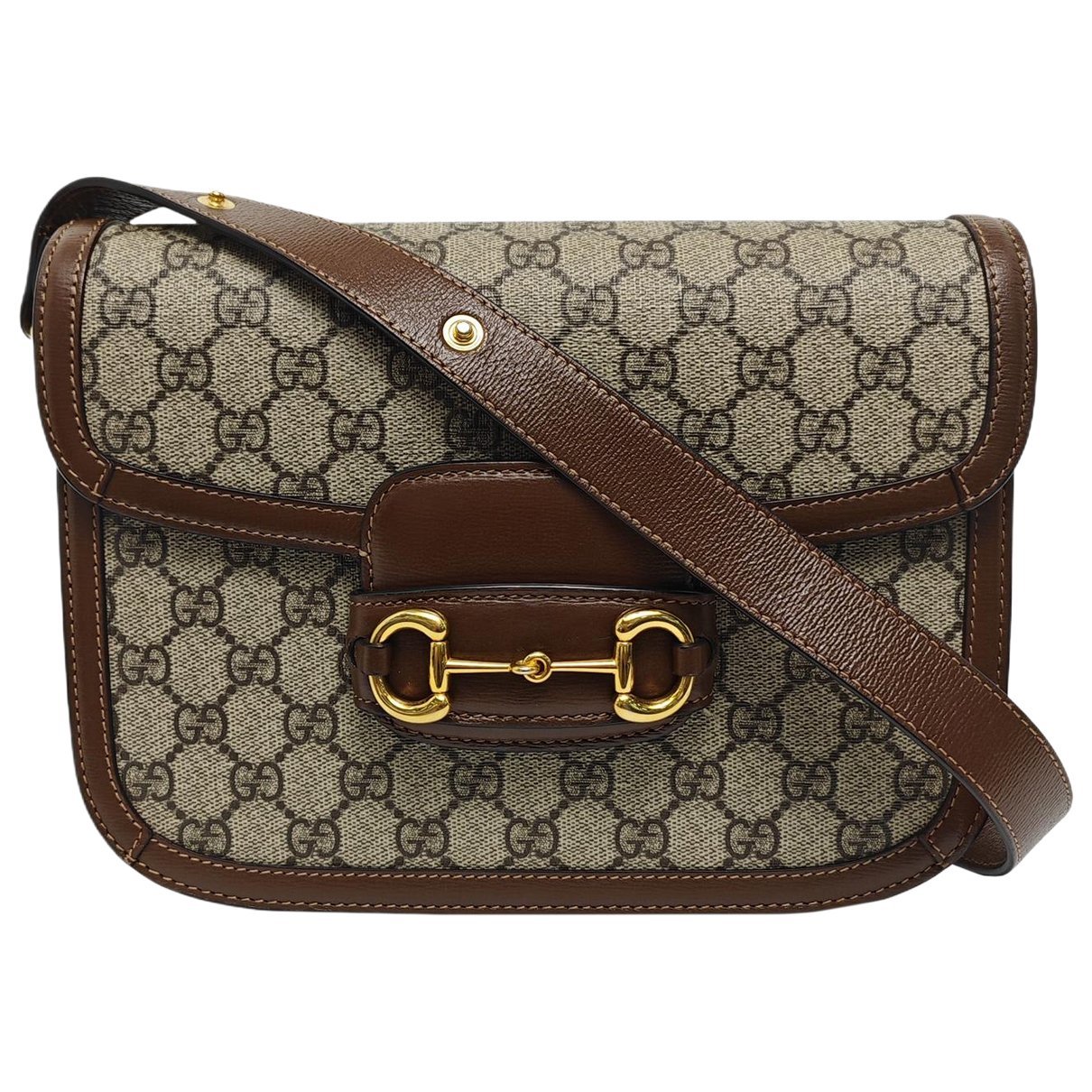 Handle Horsebit 1955 leather crossbody bag