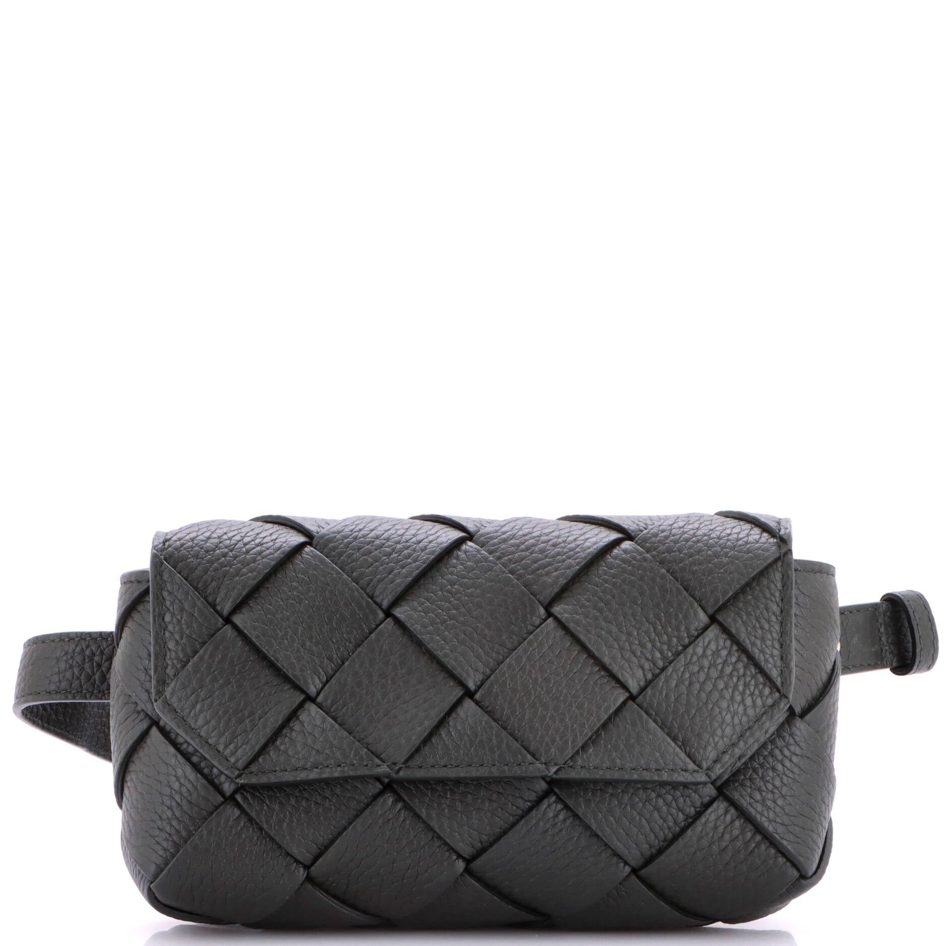 Diago Belt Bag Maxi Intrecciato Leather