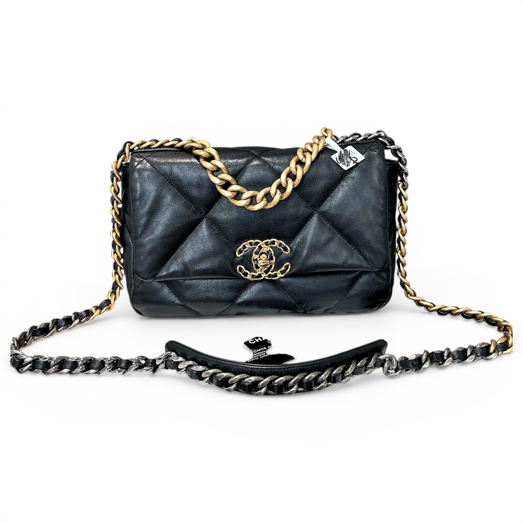 Chanel 19 leather handbag