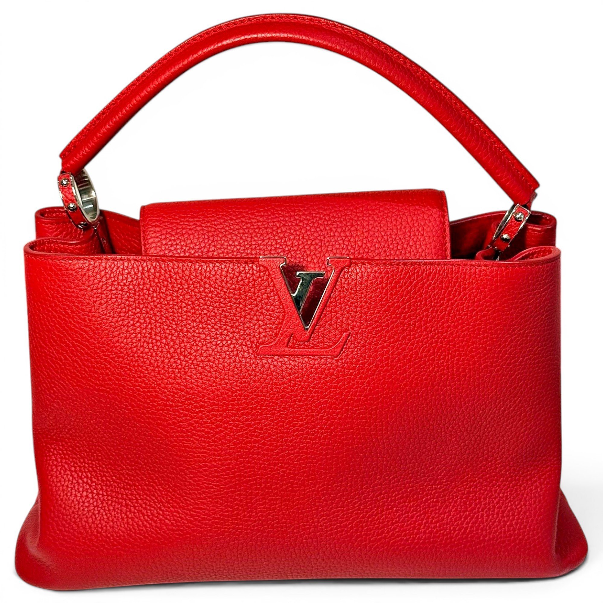 Capucines leather handbag