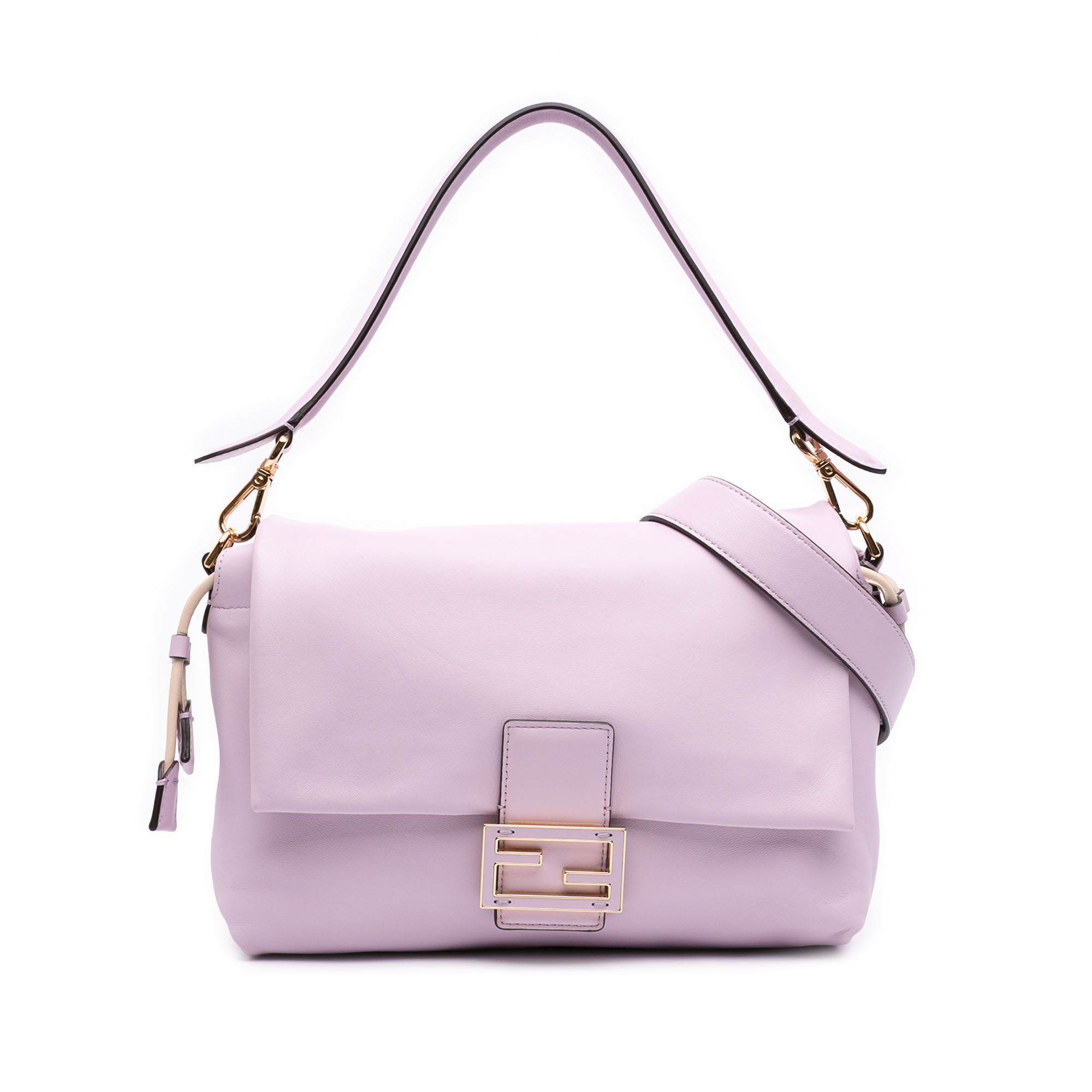 Baguette leather handbag