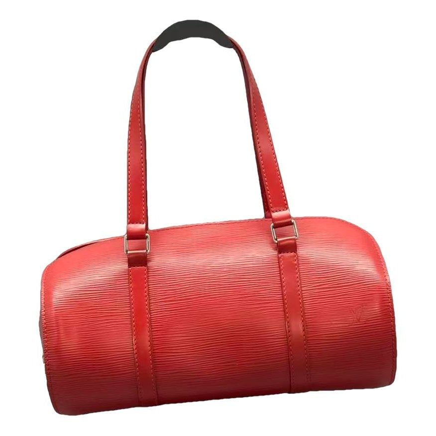 Soufflot Vintage leather handbag