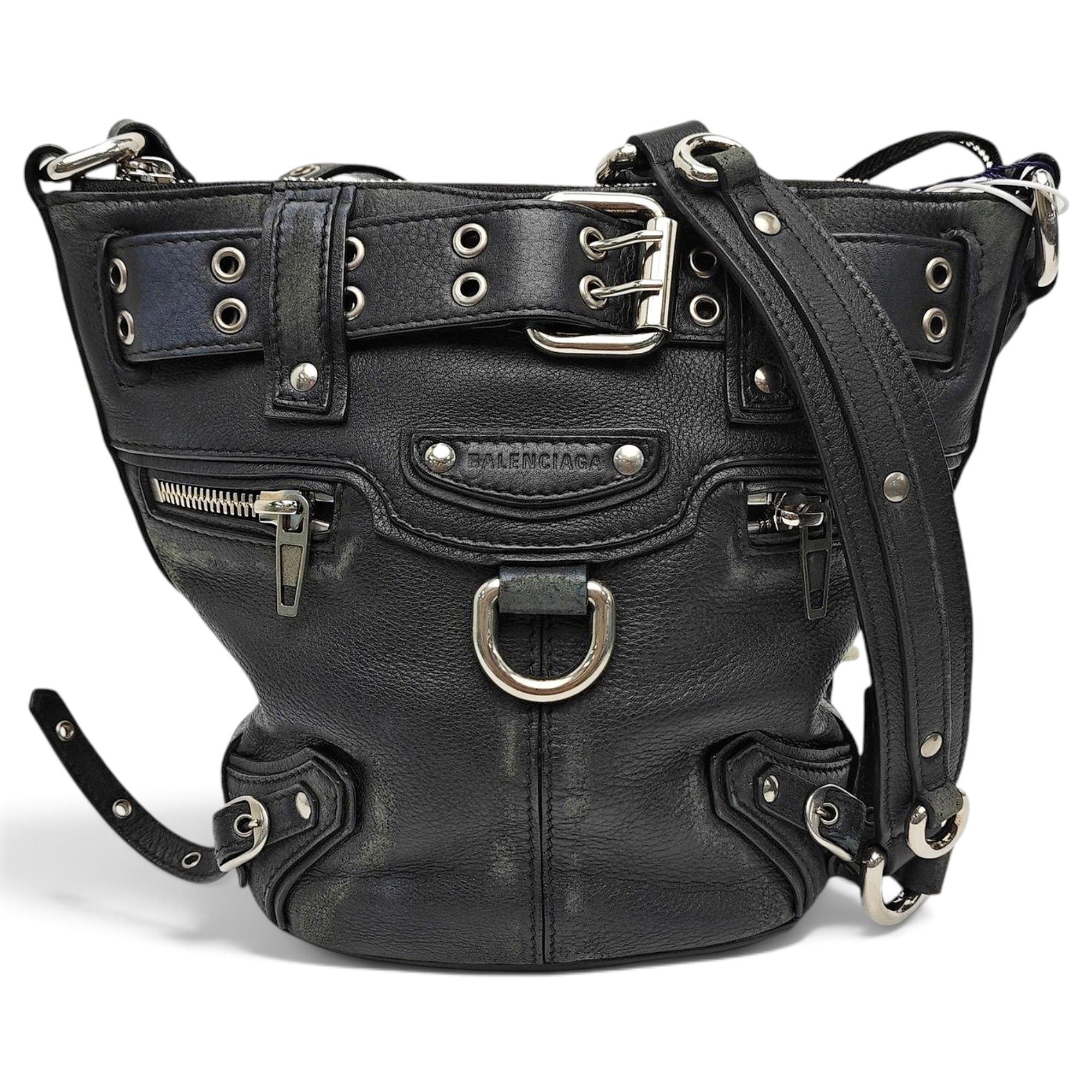 Leather handbag