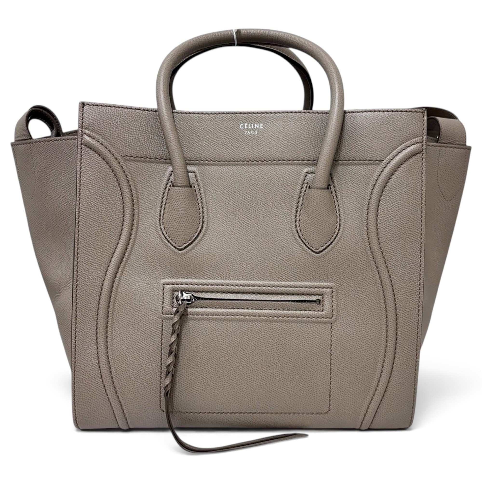 Luggage leather handbag