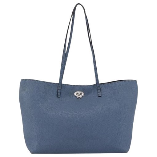 Leather tote