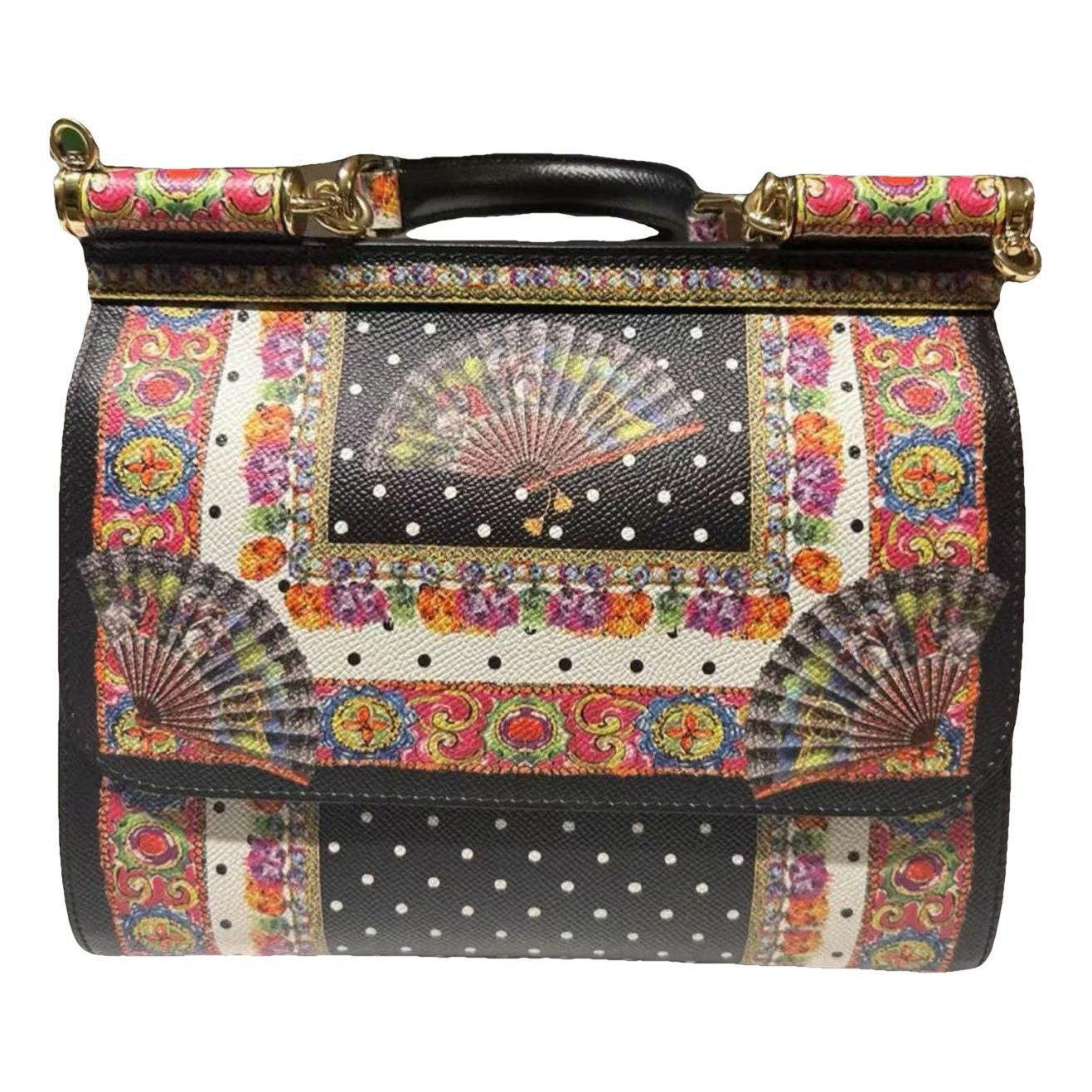 Dolce & Gabbana Sicily leather tote