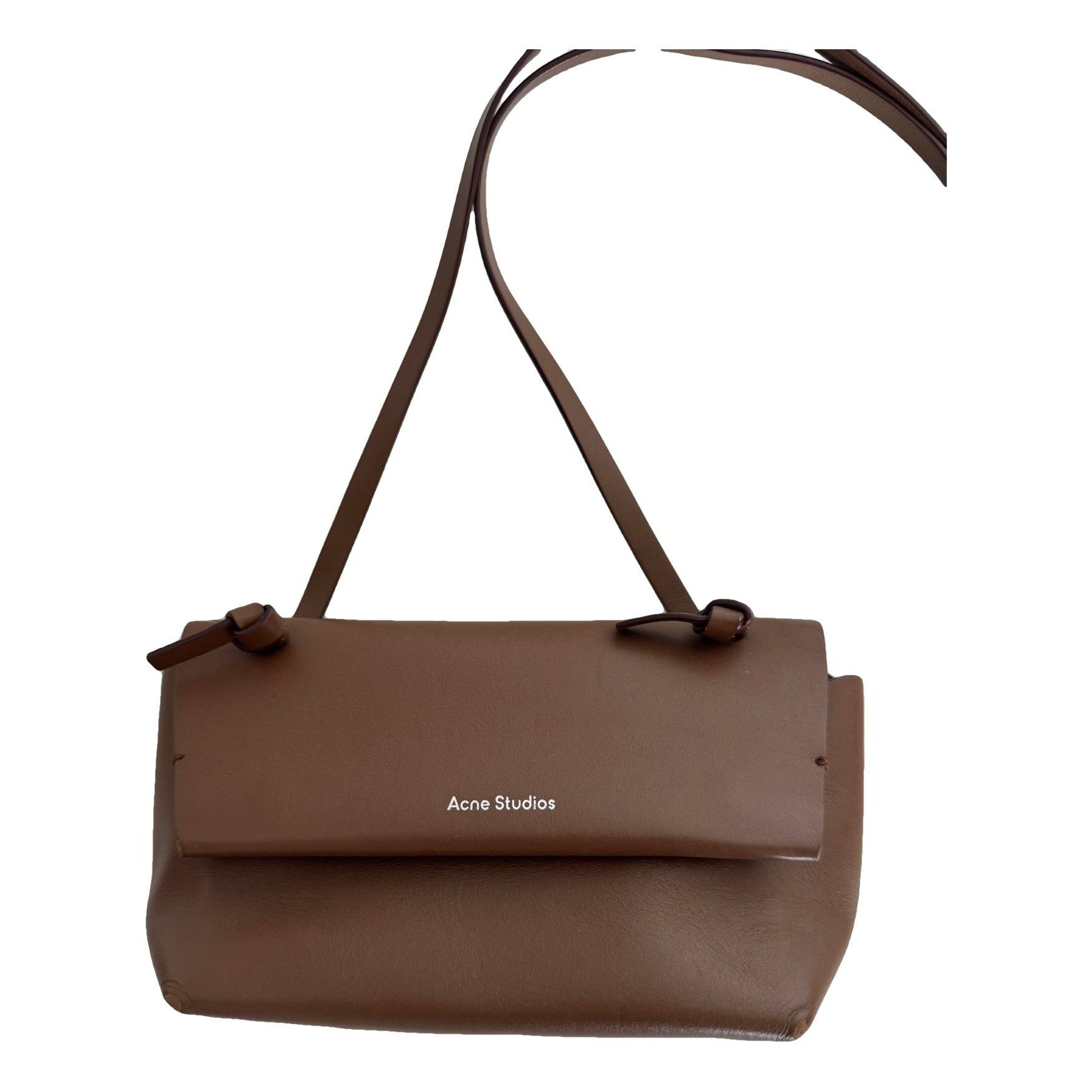 Musubi leather crossbody bag