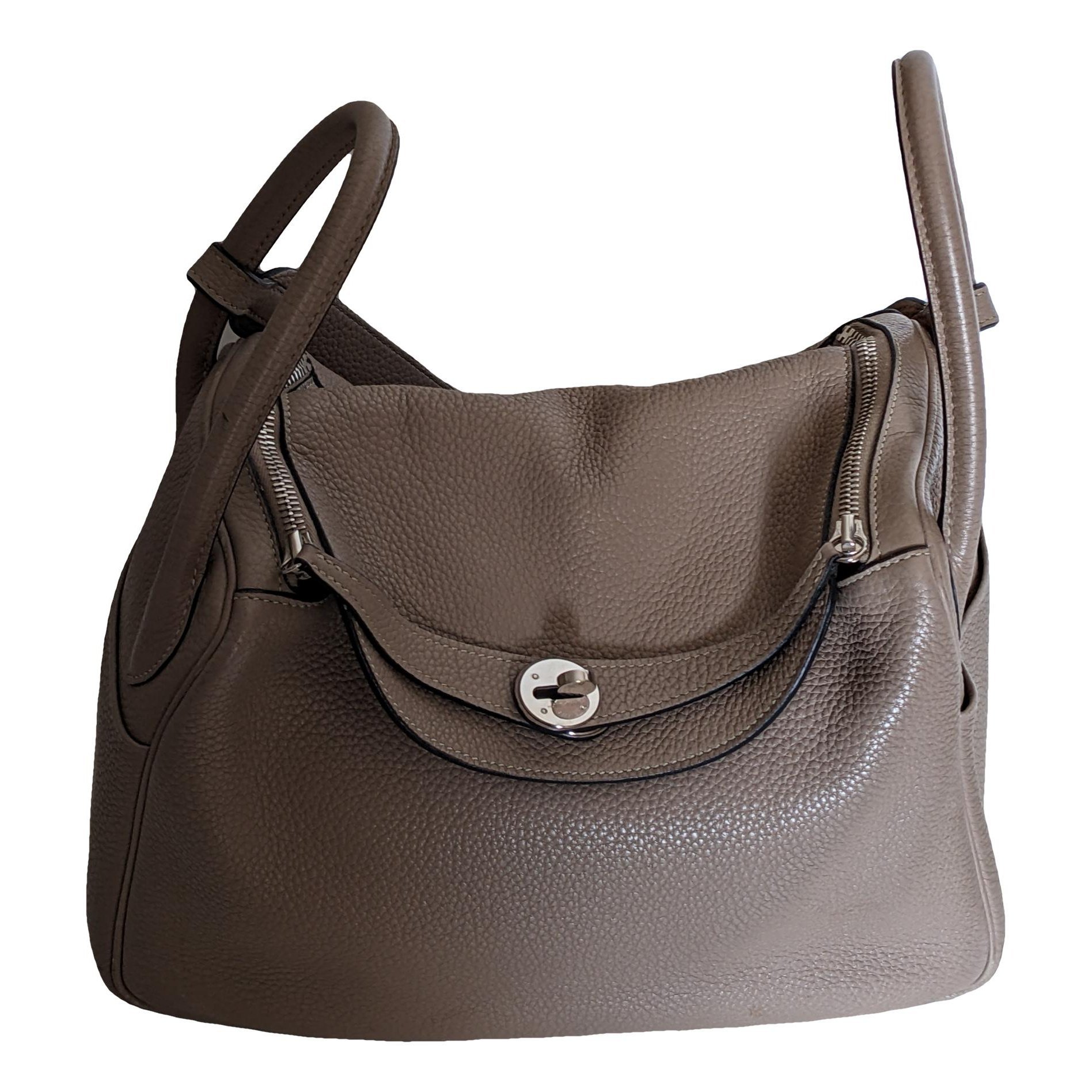 Lindy leather handbag