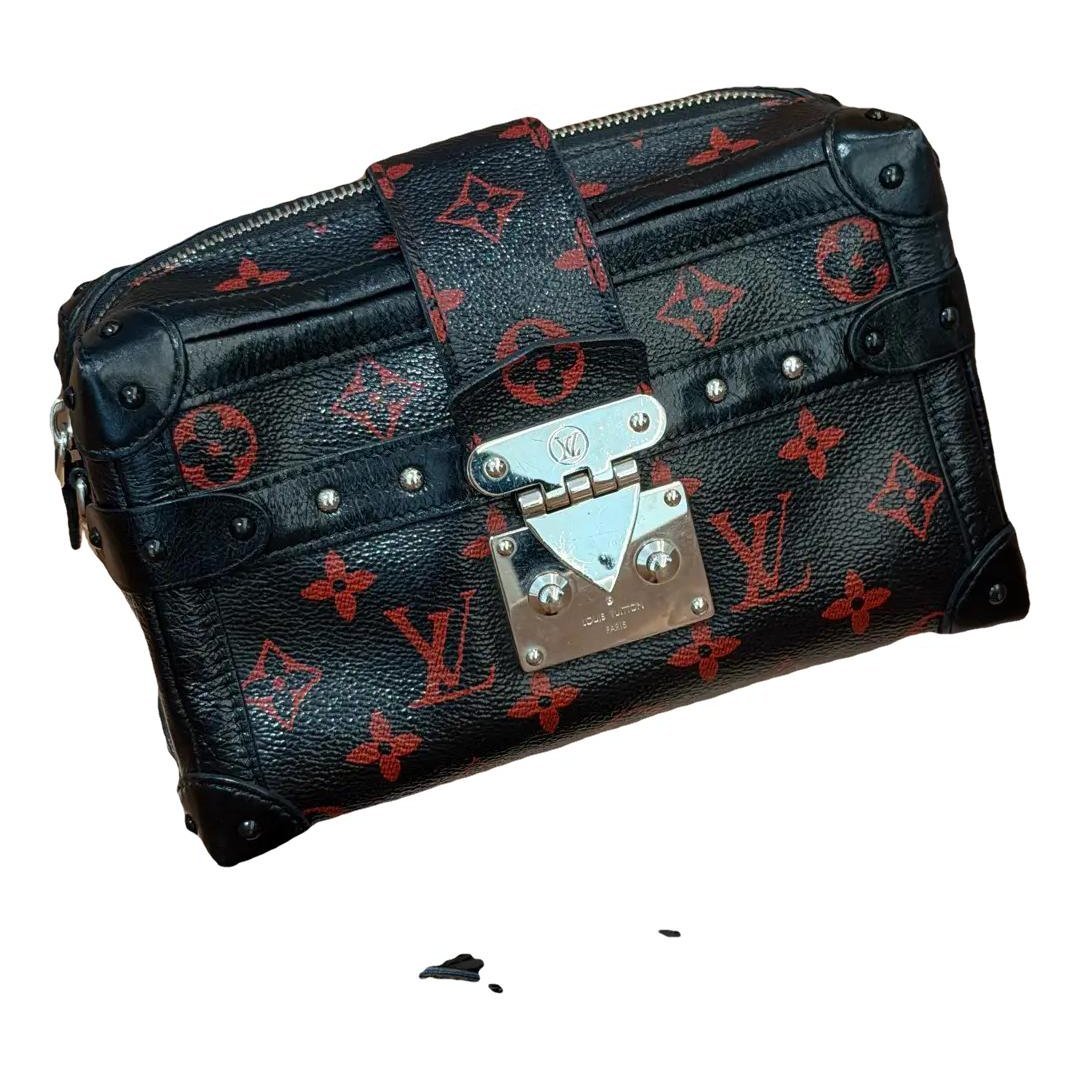 Louis Vuitton Petite Malle leather crossbody bag