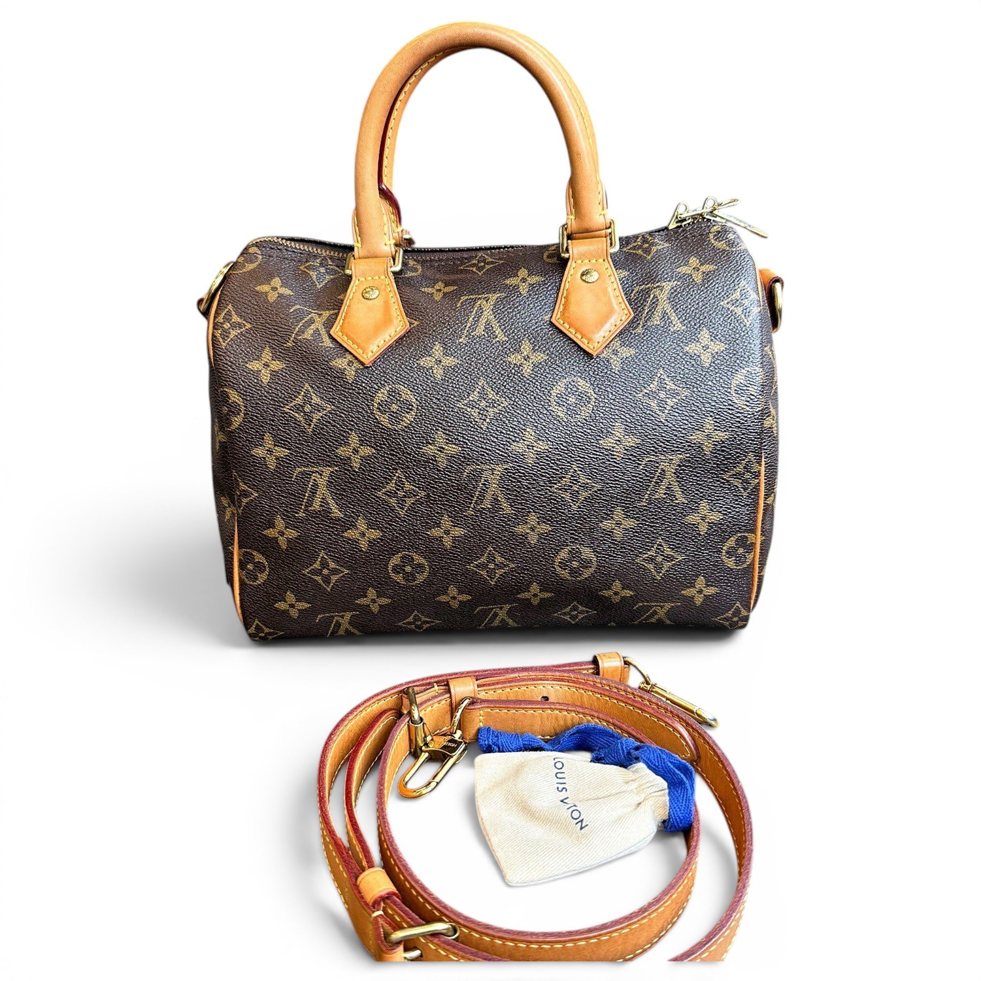 Speedy Bandoulière leather handbag