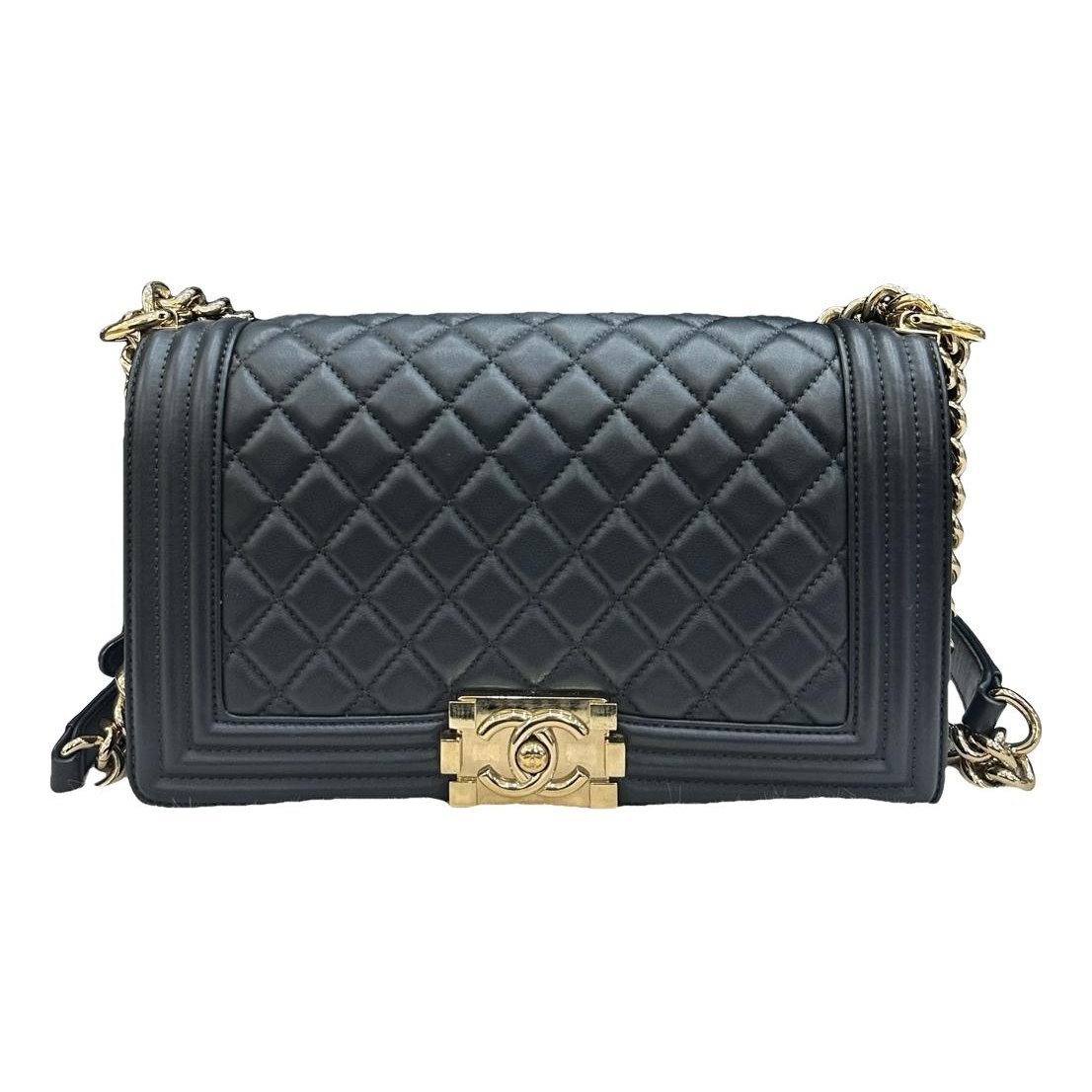 Boy leather crossbody bag