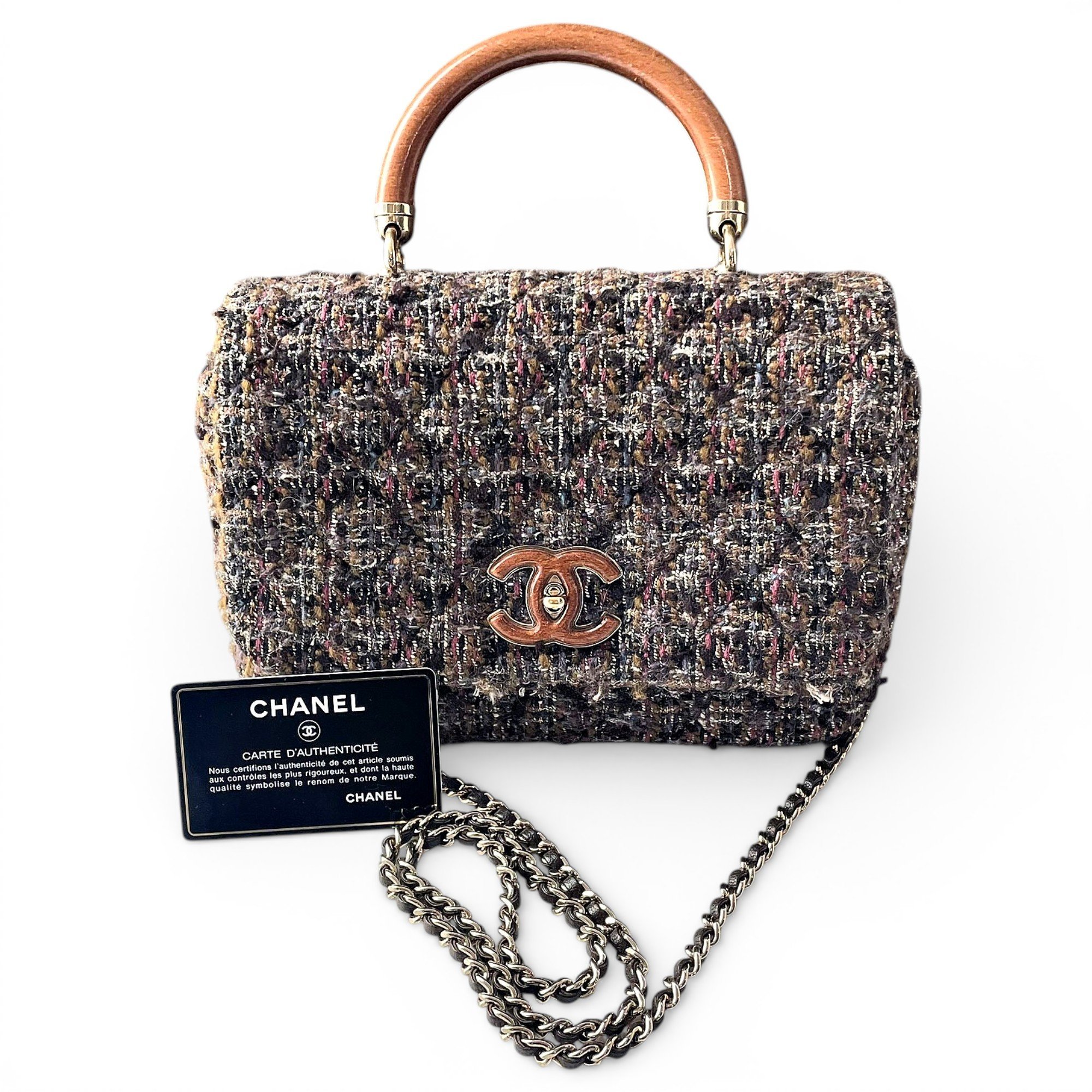 Wool handbag
