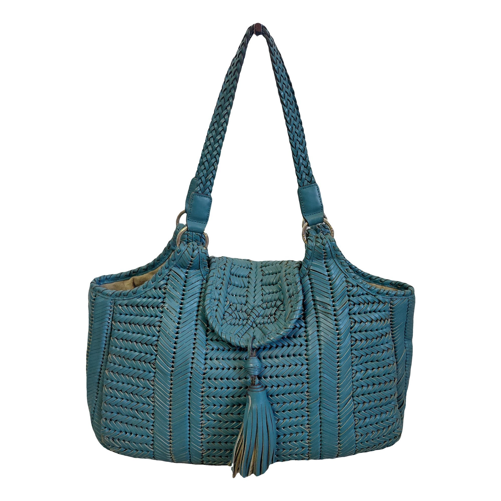 Leather handbag