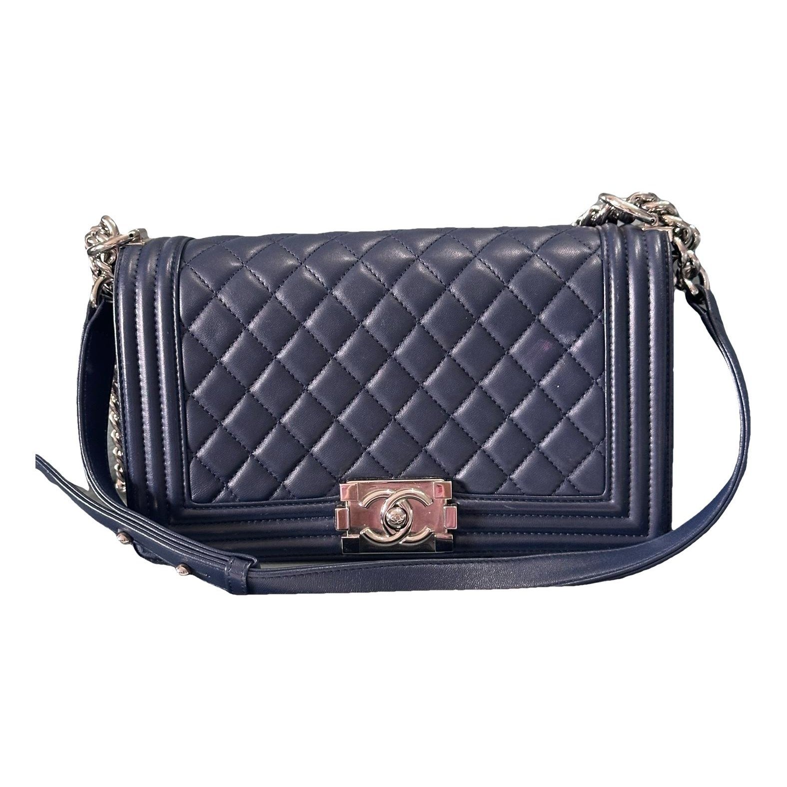 Boy leather crossbody bag