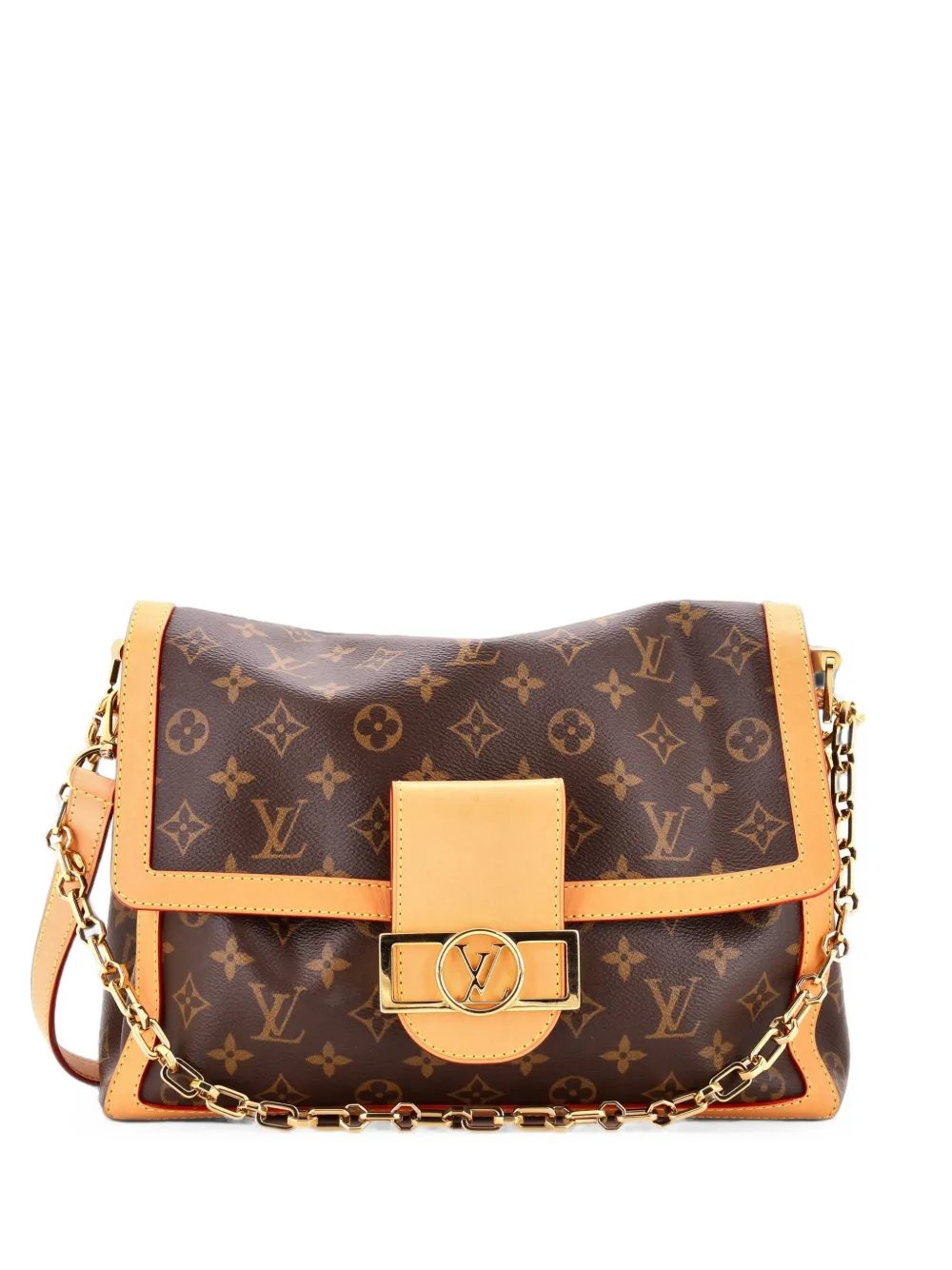 Dauphine Soft Monogram Canvas GM shoulder bag