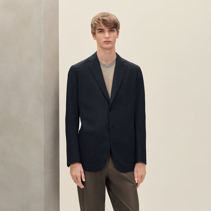 Marine "Surpiqures H" Stadium Relax Jacket