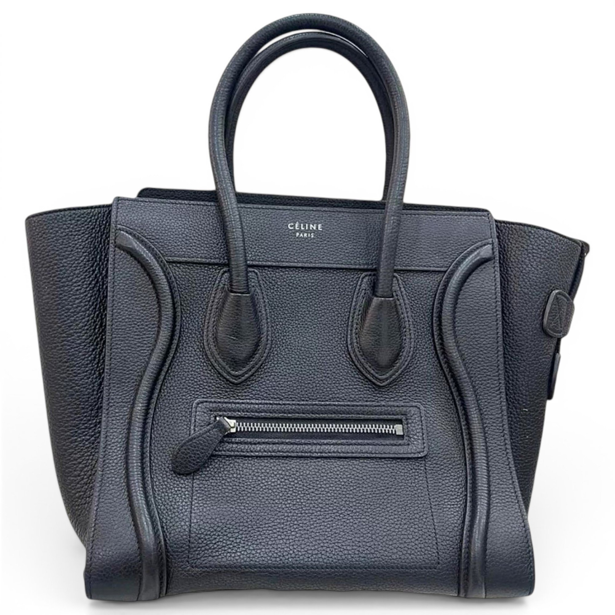 Luggage leather handbag