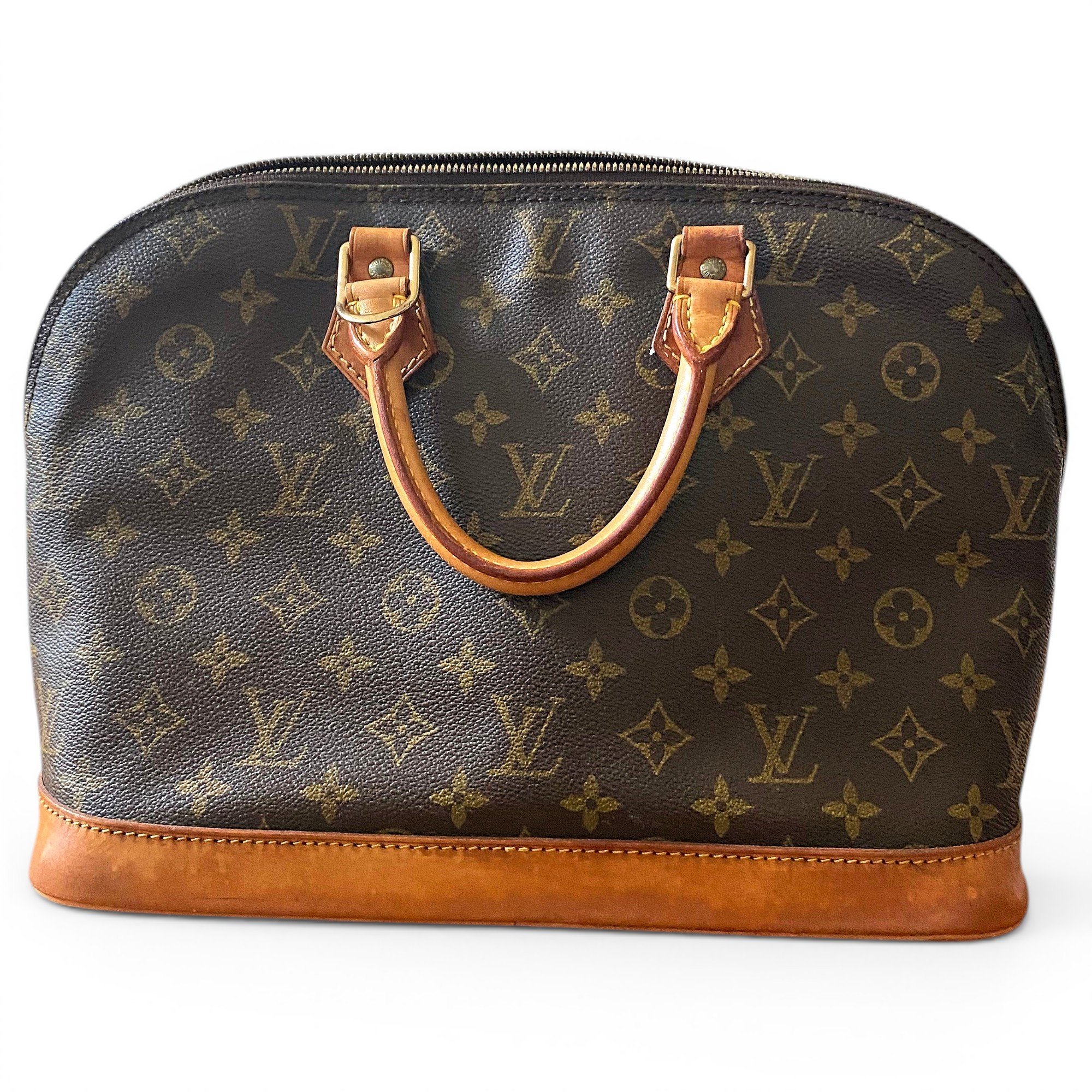 Alma leather handbag